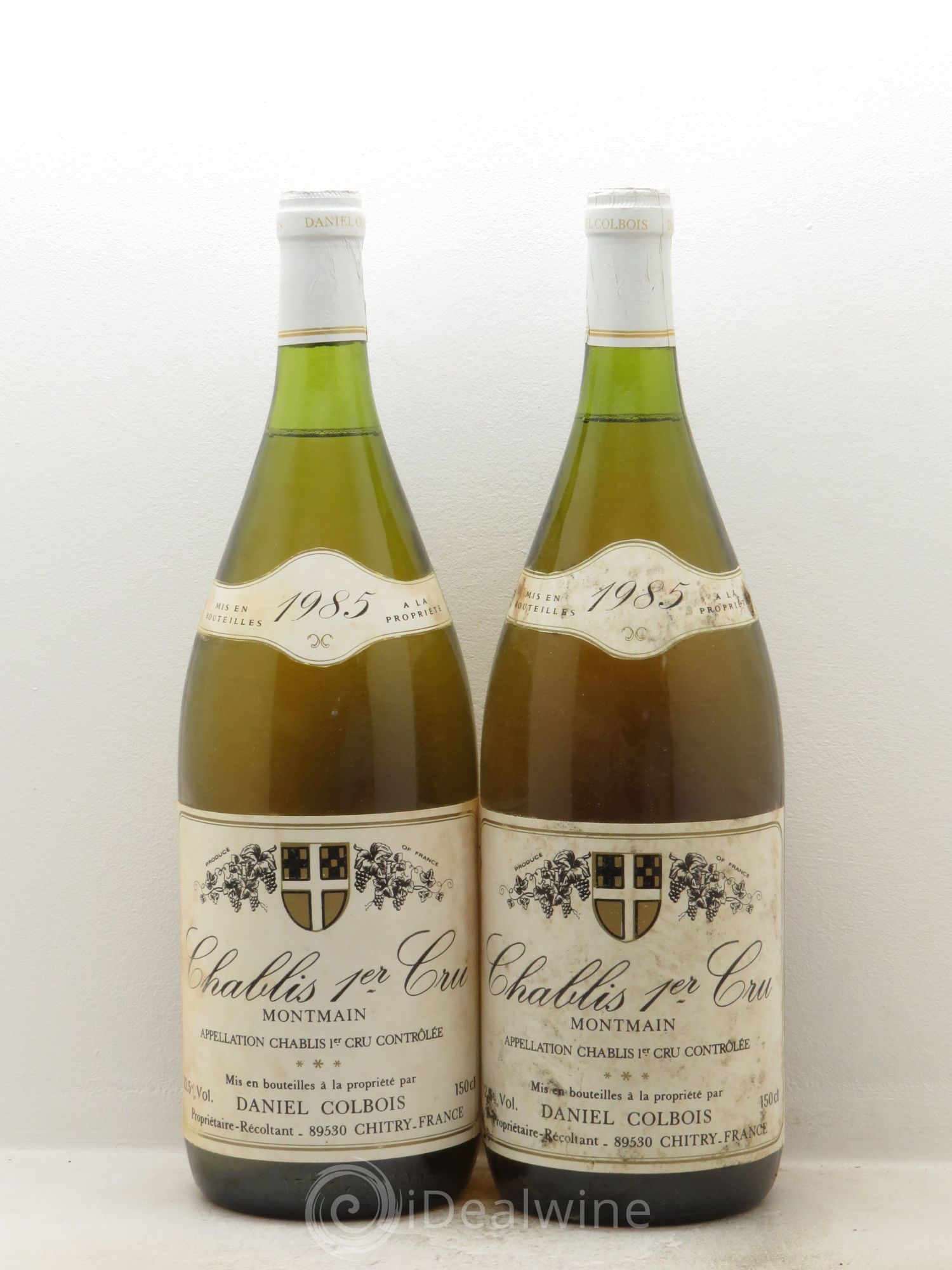 Chablis 1er Cru 1985 - Posten von 2 Magnum - 0