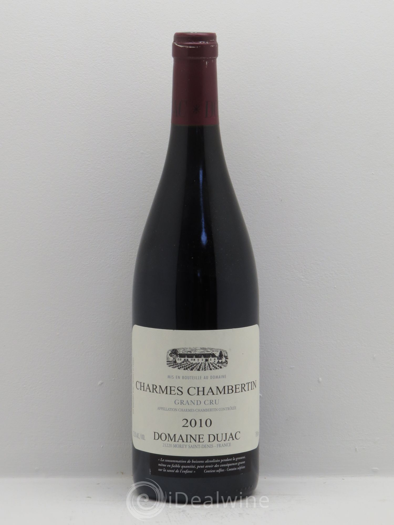Charmes-Chambertin Grand Cru Dujac (Domaine) 2010 - Lot de 1 bouteille - 0