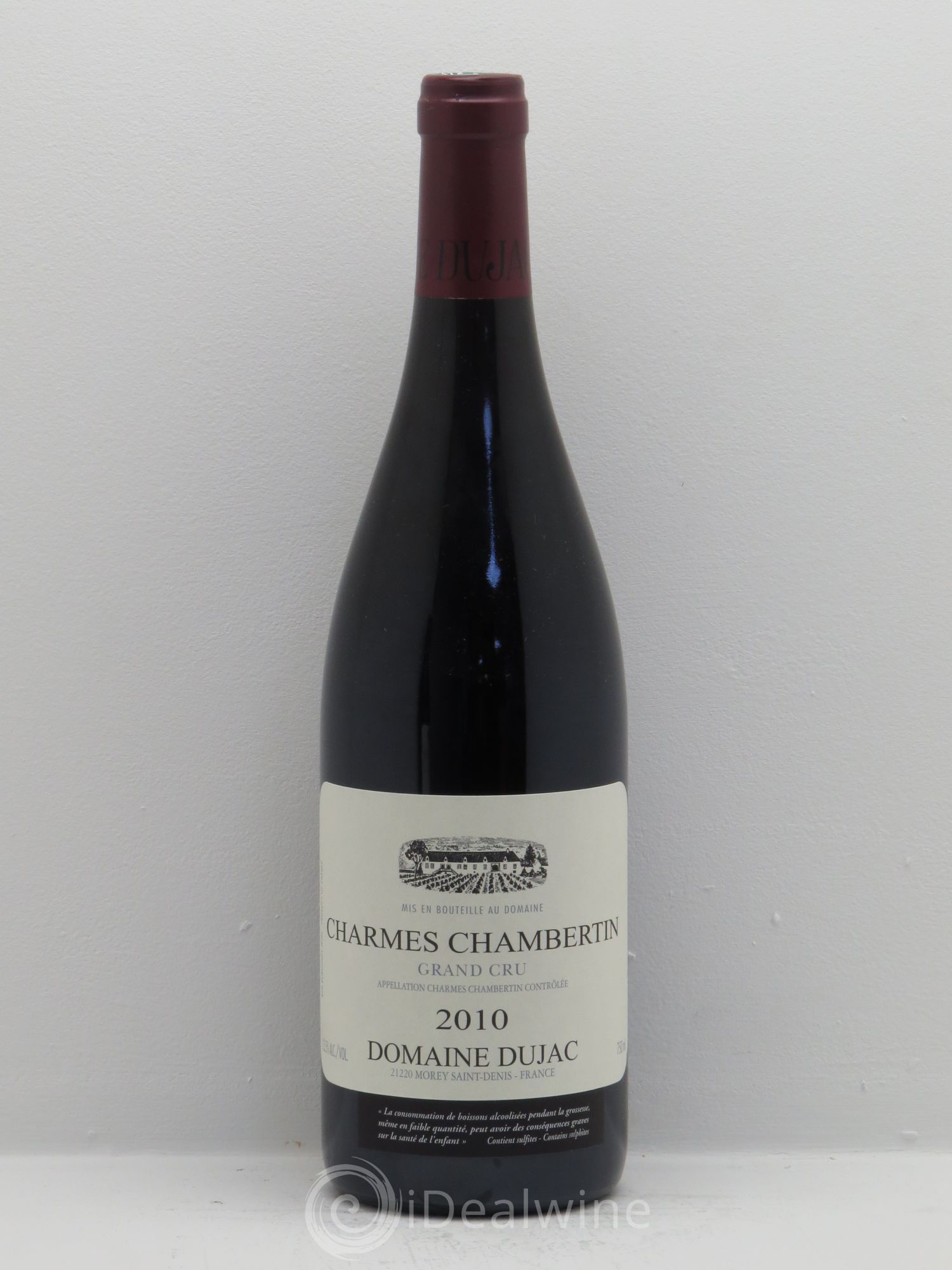 Charmes-Chambertin Grand Cru Dujac (Domaine) 2010 - Lot de 1 bouteille - 0