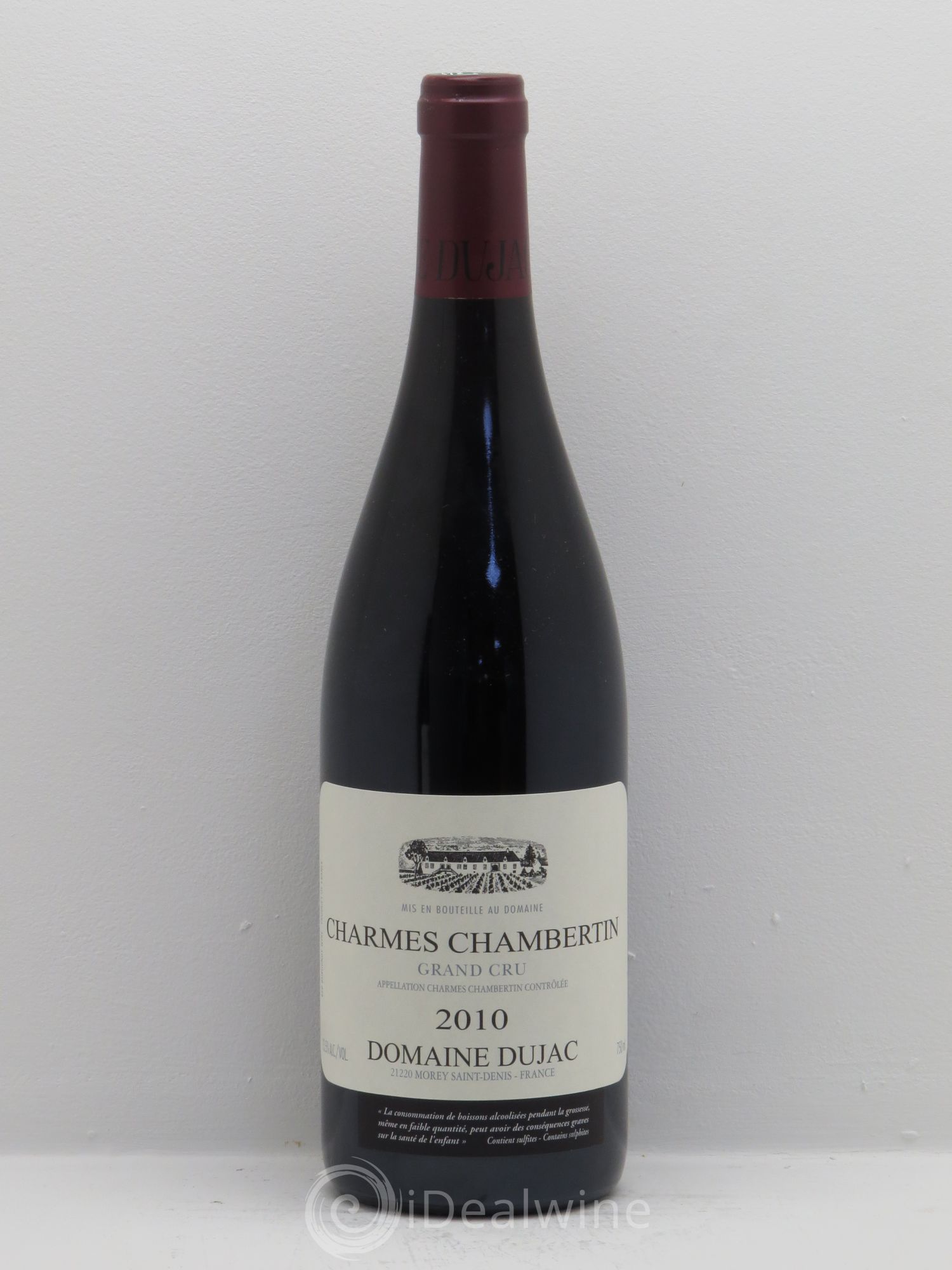 Charmes-Chambertin Grand Cru Dujac (Domaine) 2010 - Lot de 1 bouteille - 0