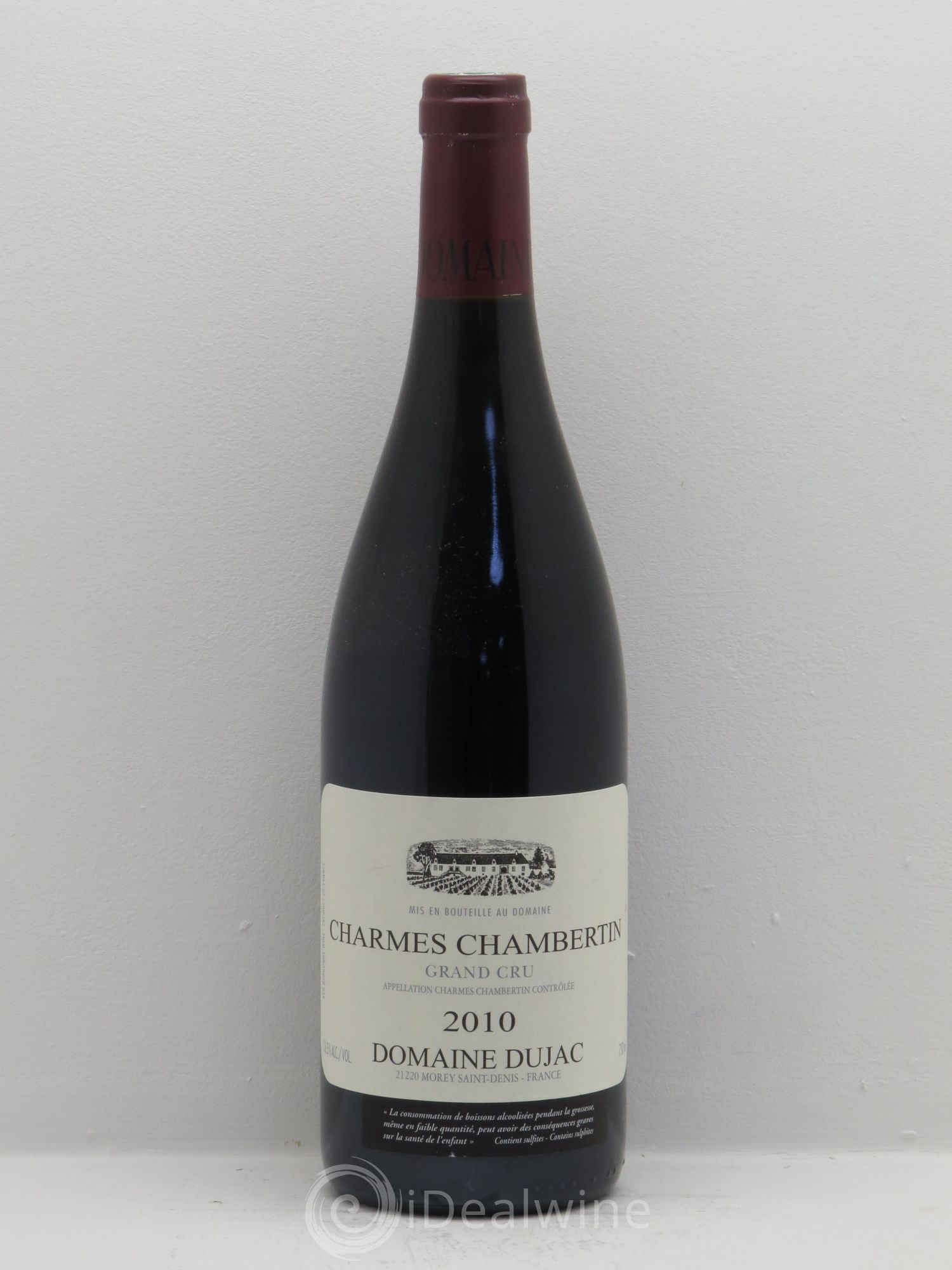 Charmes-Chambertin Grand Cru Dujac (Domaine) 2010 - Lot de 1 bouteille - 0