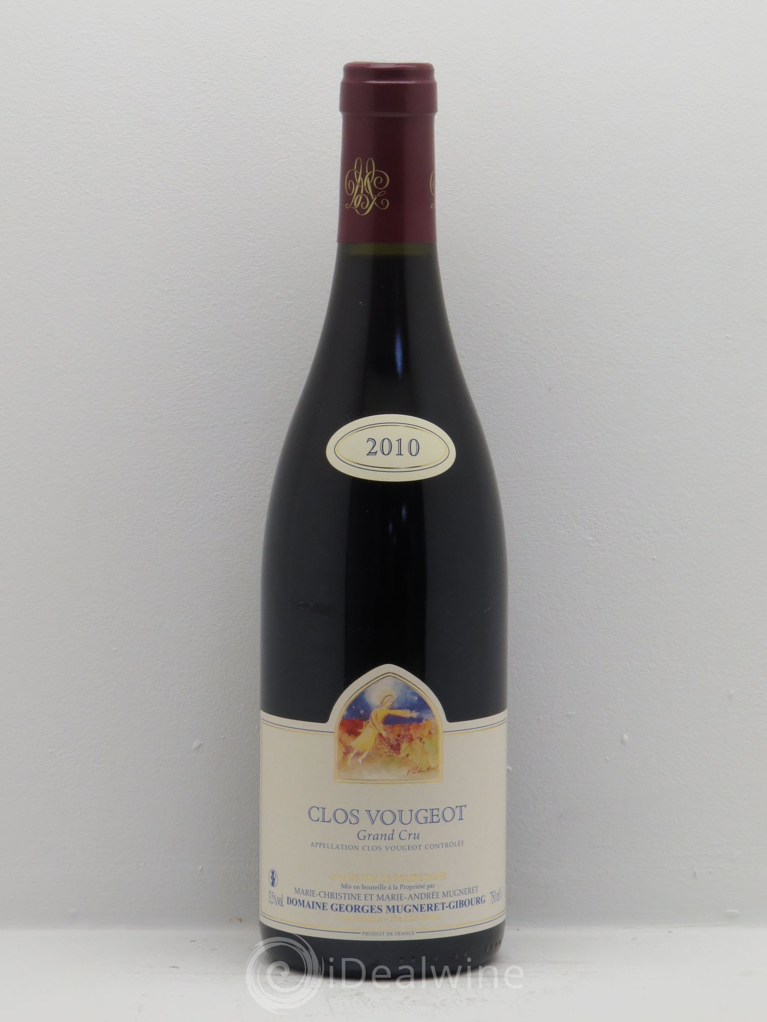 Clos de Vougeot Grand Cru Georges Mugneret-Gibourg (Domaine) 2010 - Lot de 1 bouteille - 0