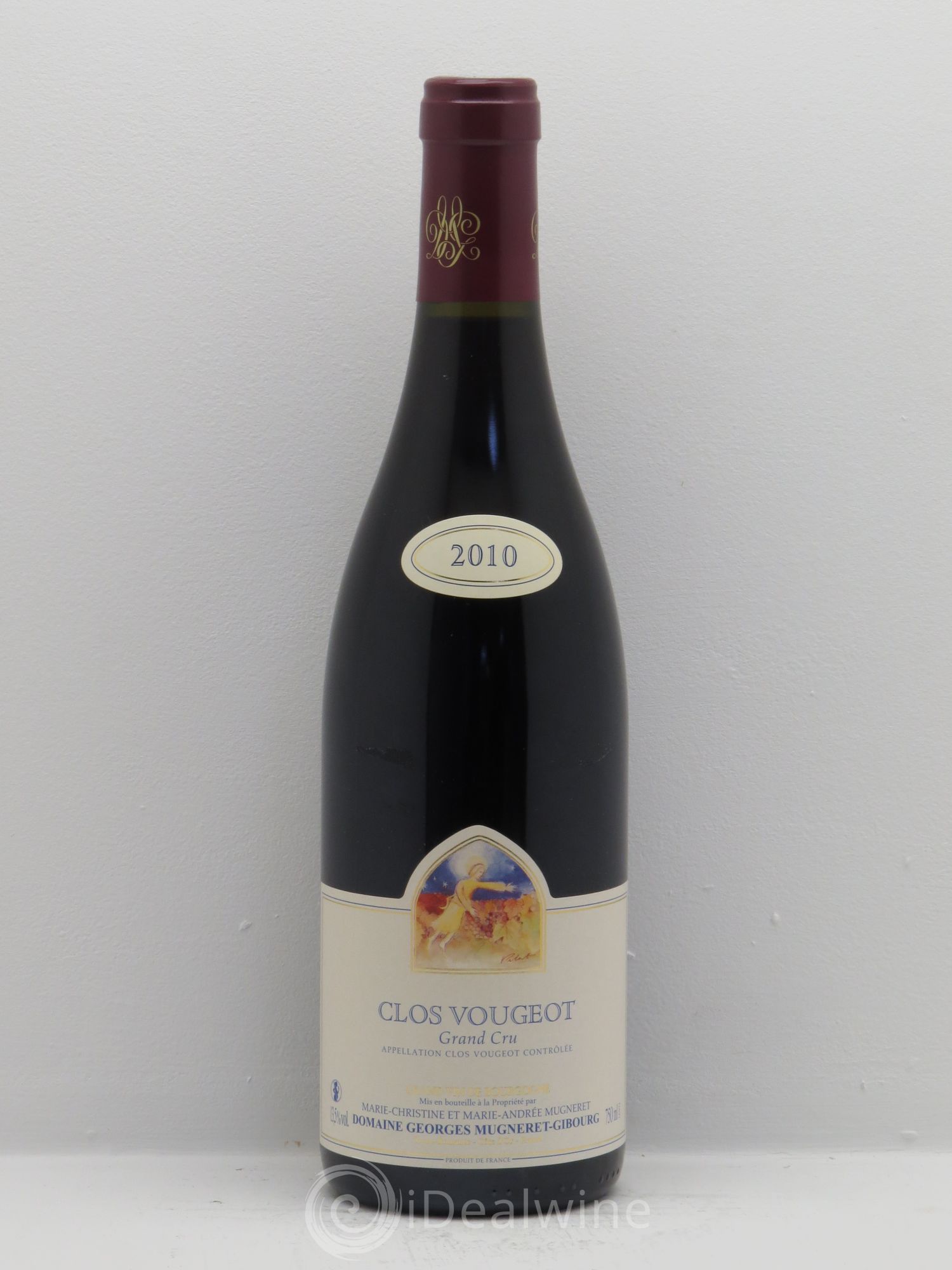 Clos de Vougeot Grand Cru Georges Mugneret-Gibourg (Domaine) 2010 - Lot de 1 bouteille - 0