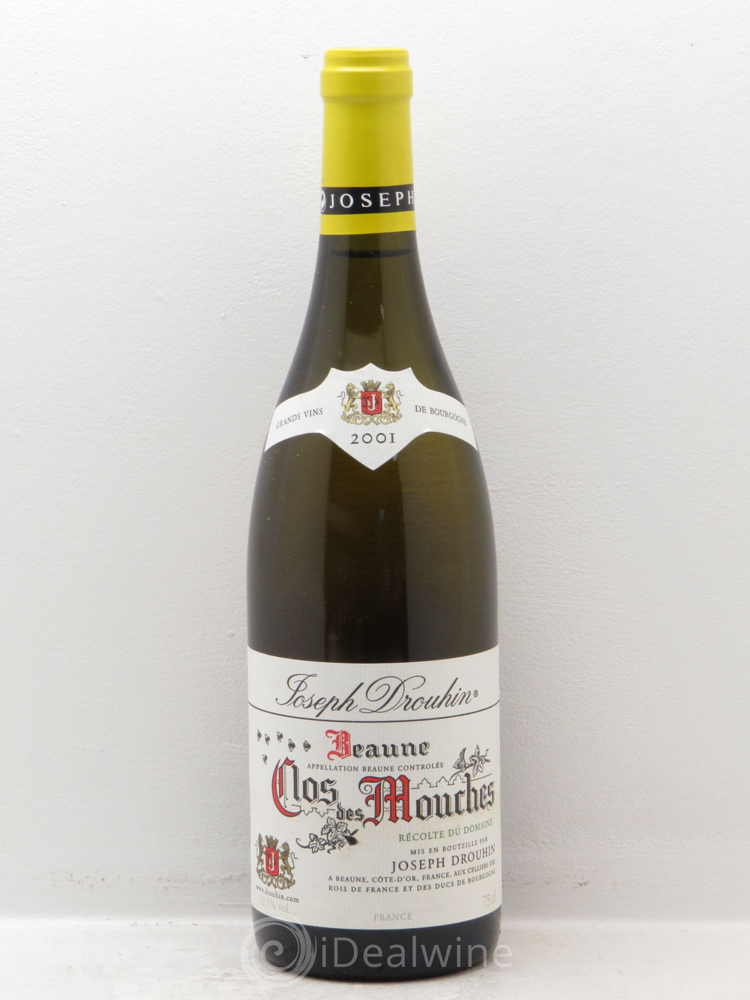 Beaune 1er Cru Clos des Mouches Joseph Drouhin 2001 - Lot de 6 bouteilles - 0
