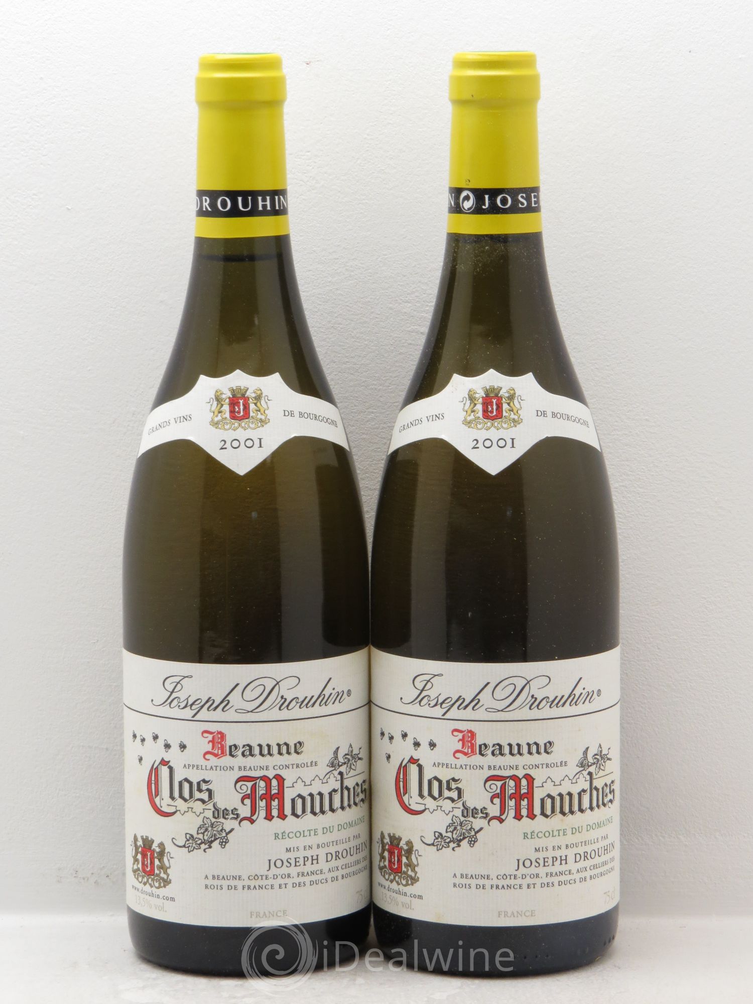 Beaune 1er Cru Clos des Mouches Joseph Drouhin 2001 - Lot de 2 bouteilles - 0