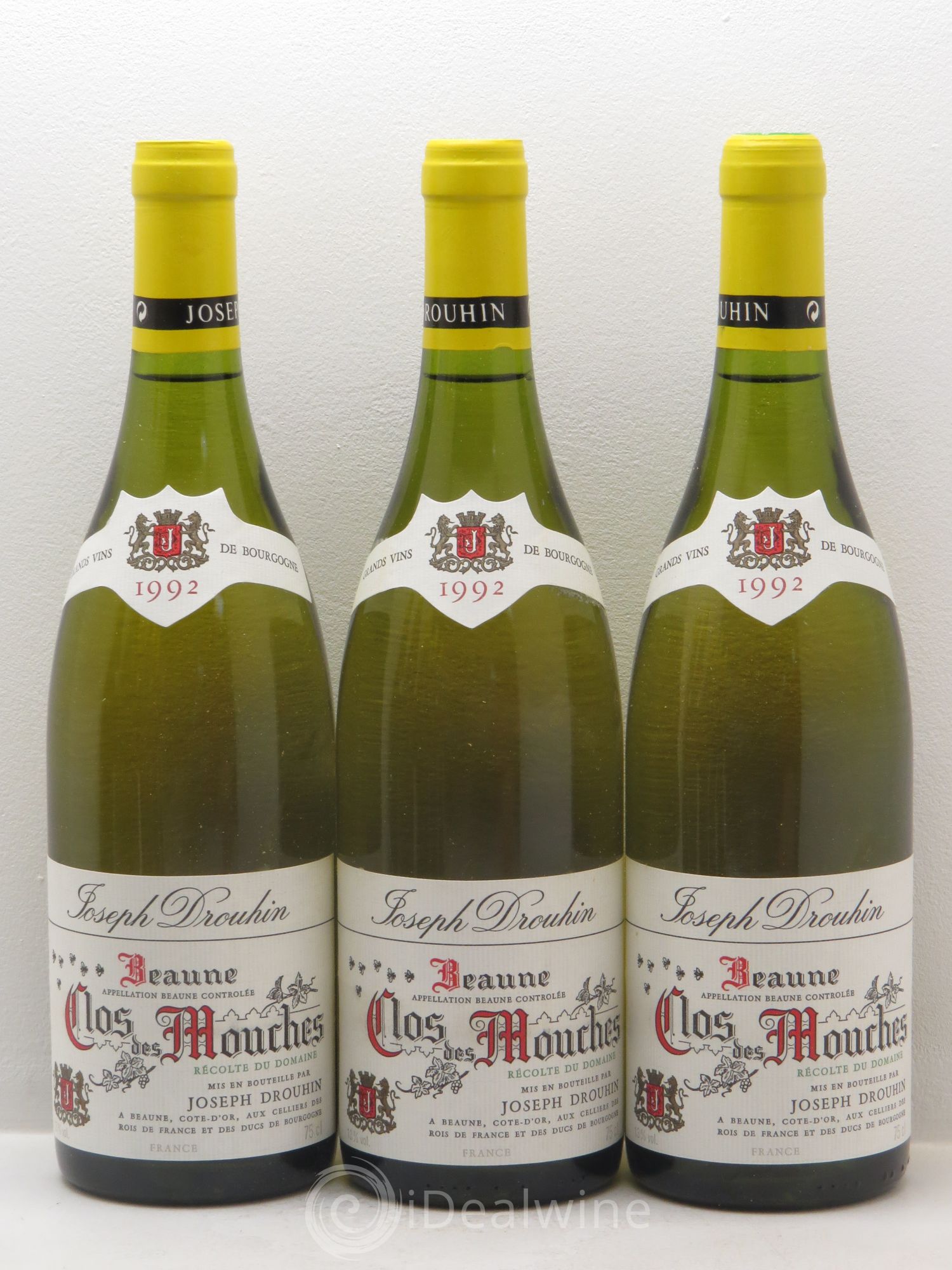 Beaune 1er Cru Clos des Mouches Joseph Drouhin 1992 - Lot de 12 bouteilles - 1