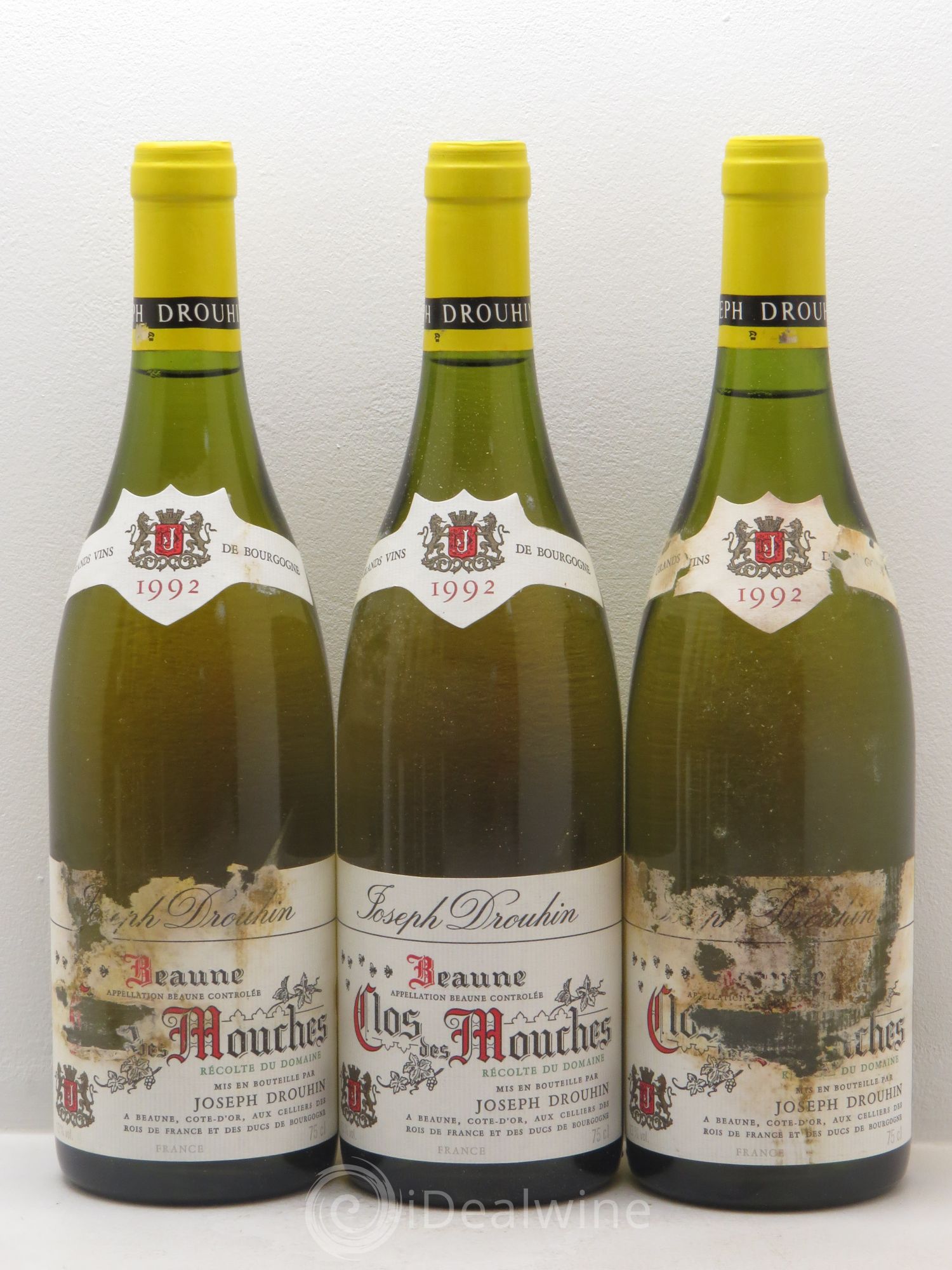 Beaune 1er Cru Clos des Mouches Joseph Drouhin 1992 - Lot de 12 bouteilles - 2