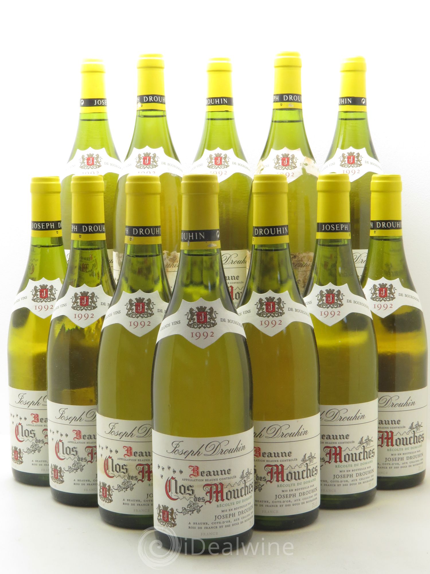 Beaune 1er Cru Clos des Mouches Joseph Drouhin 1992 - Lot de 12 bouteilles - 0