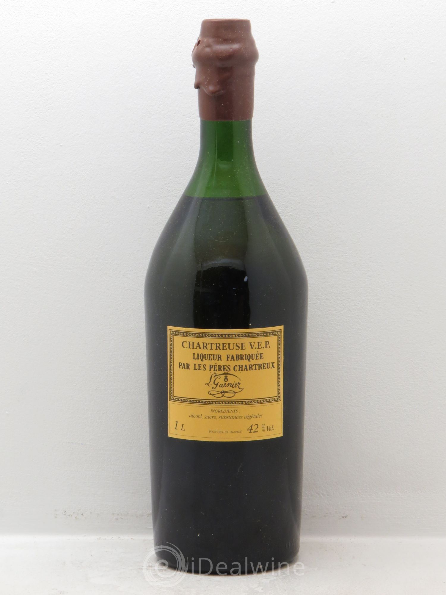 Chartreuse VEP (Vieillissement Exceptionnel Prolongé) Pères Chartreux (1 litre 42°) - Lotto di 1 bottiglia - 0