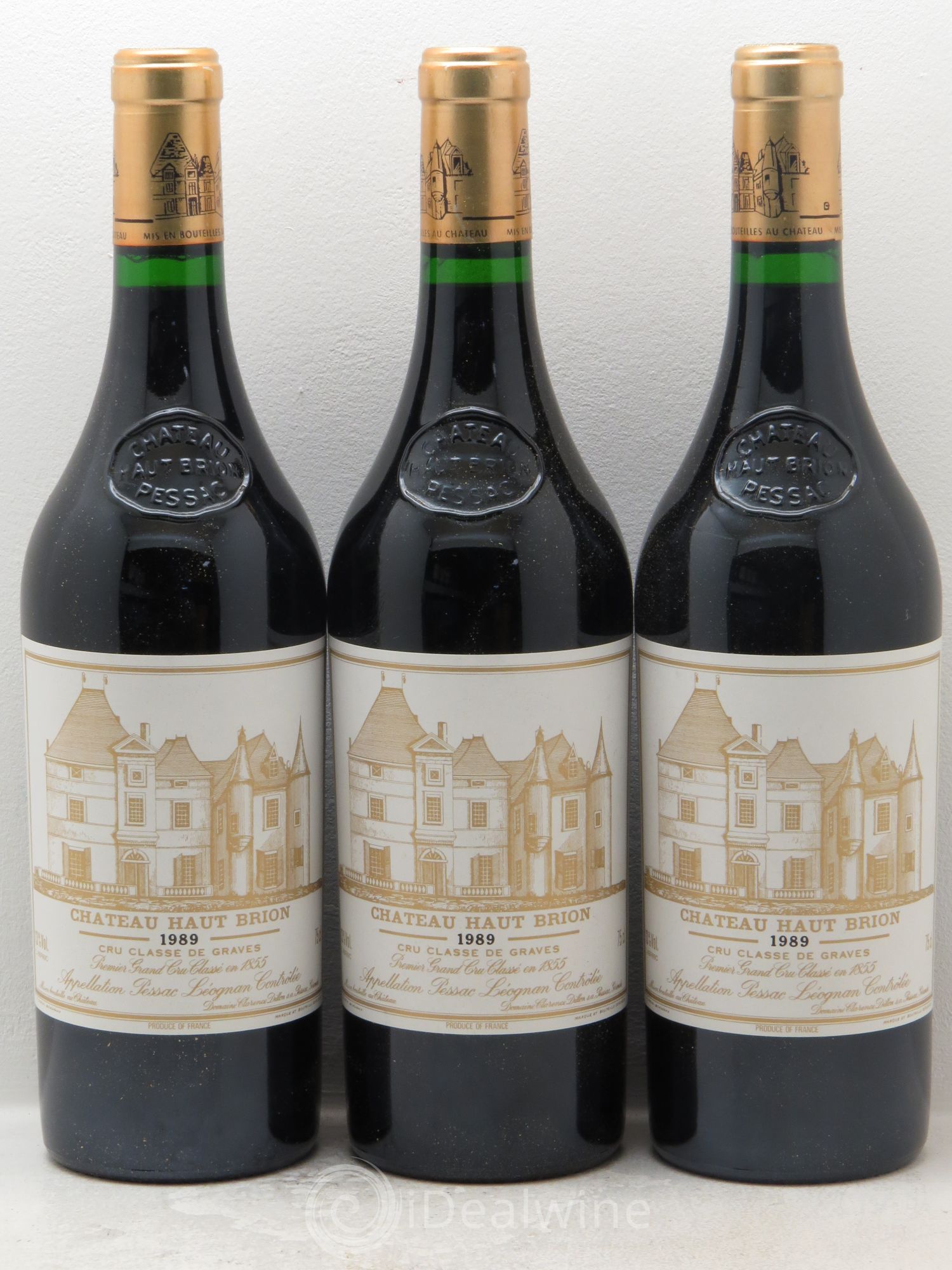 Château Haut Brion 1er Grand Cru Classé 1989 - Lot de 12 bouteilles - 3