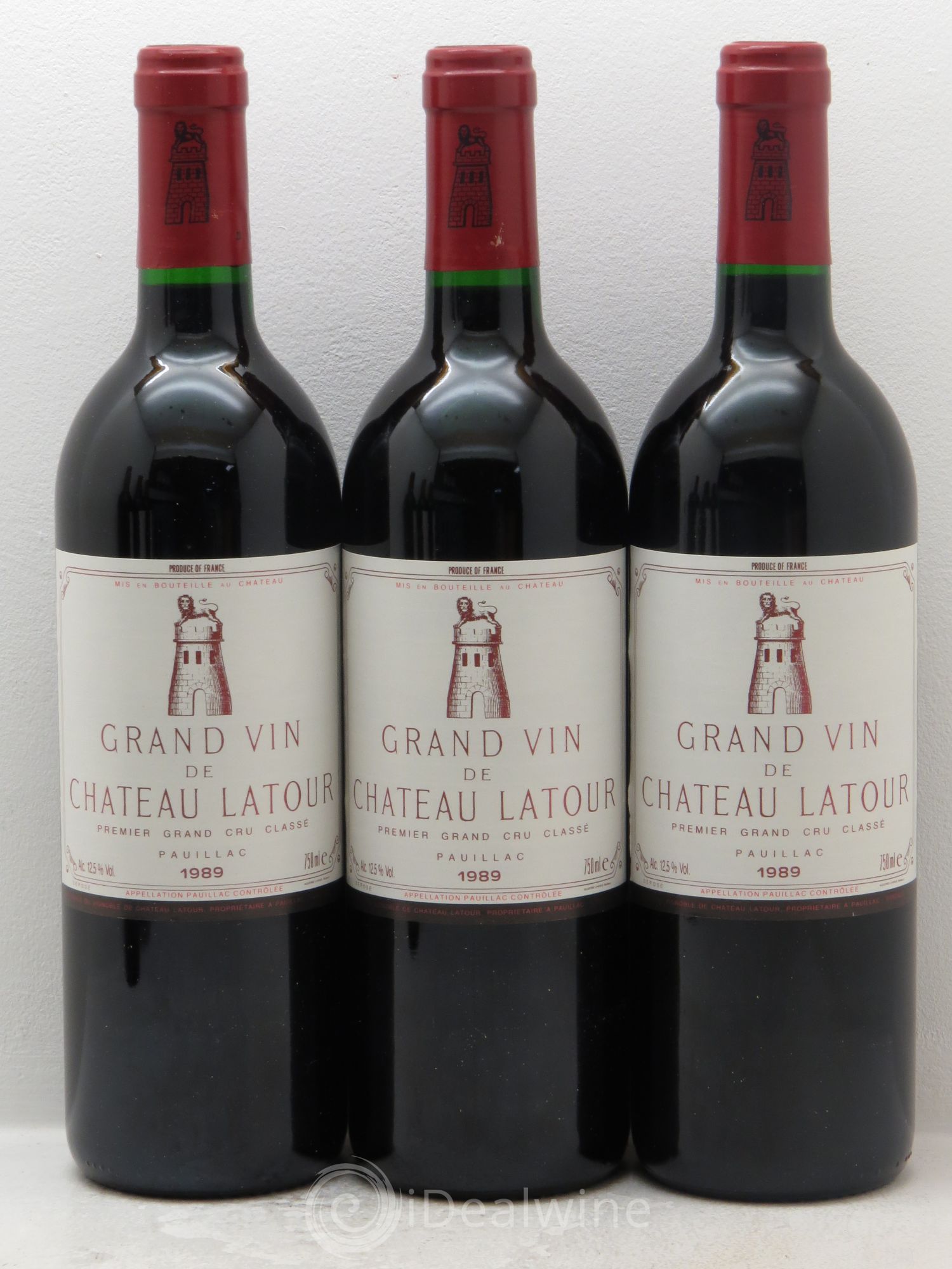 Château Latour 1er Grand Cru Classé 1989 - Lot de 12 bouteilles - 2