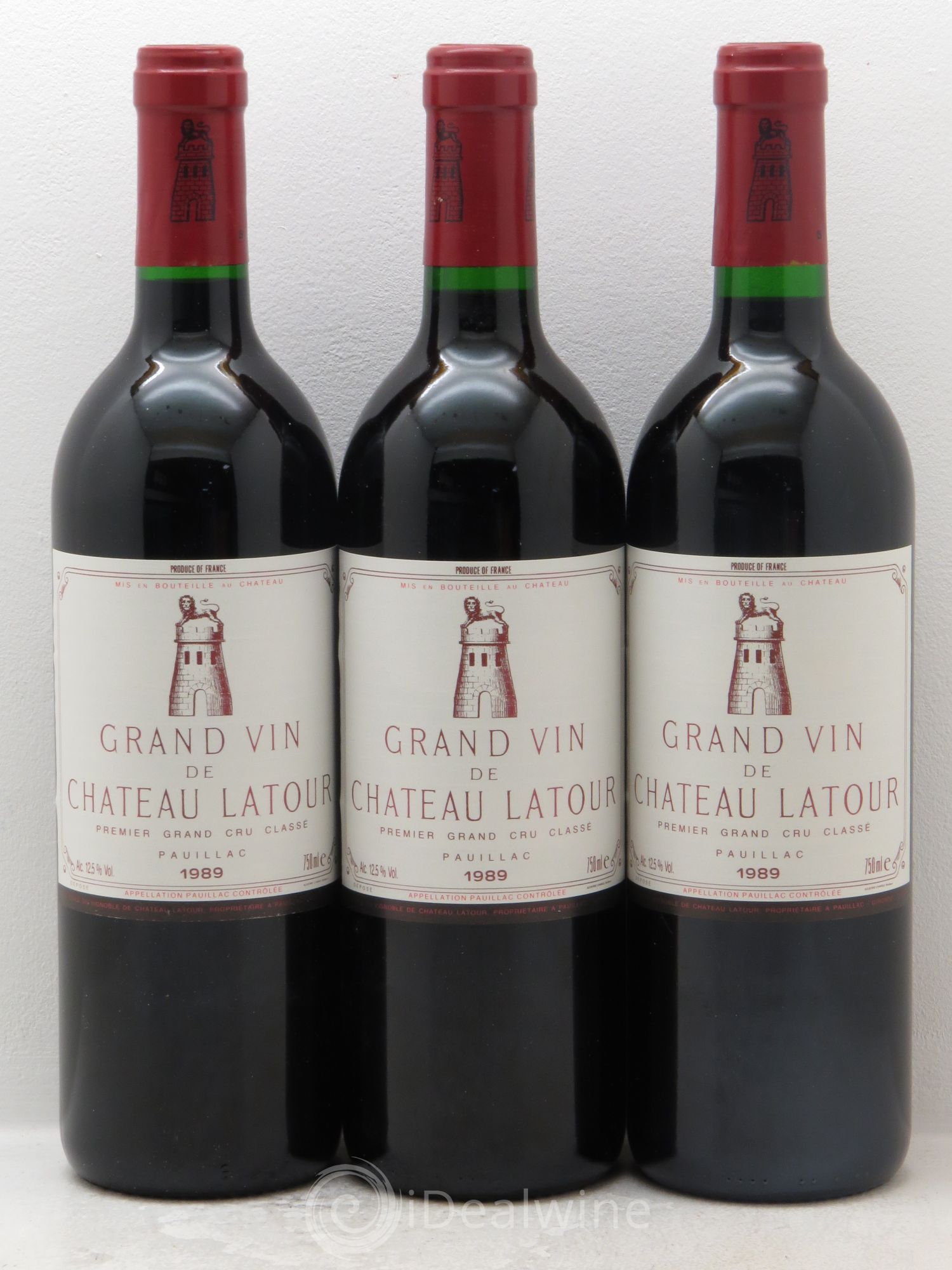 Château Latour 1er Grand Cru Classé 1989 - Lot de 12 bouteilles - 3