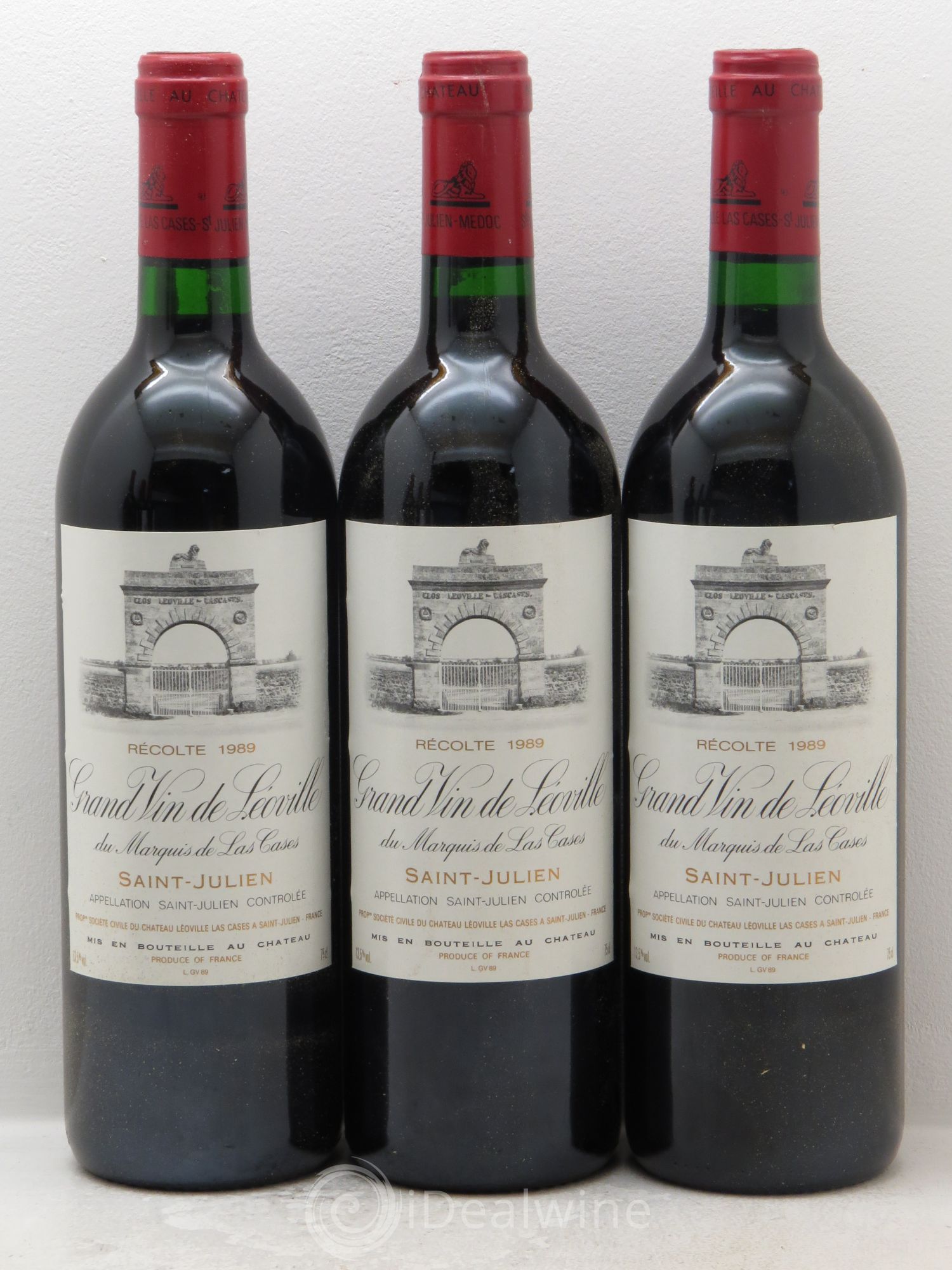 Château Léoville Las Cases 2ème Grand Cru Classé 1989 - Lot de 12 bouteilles - 3