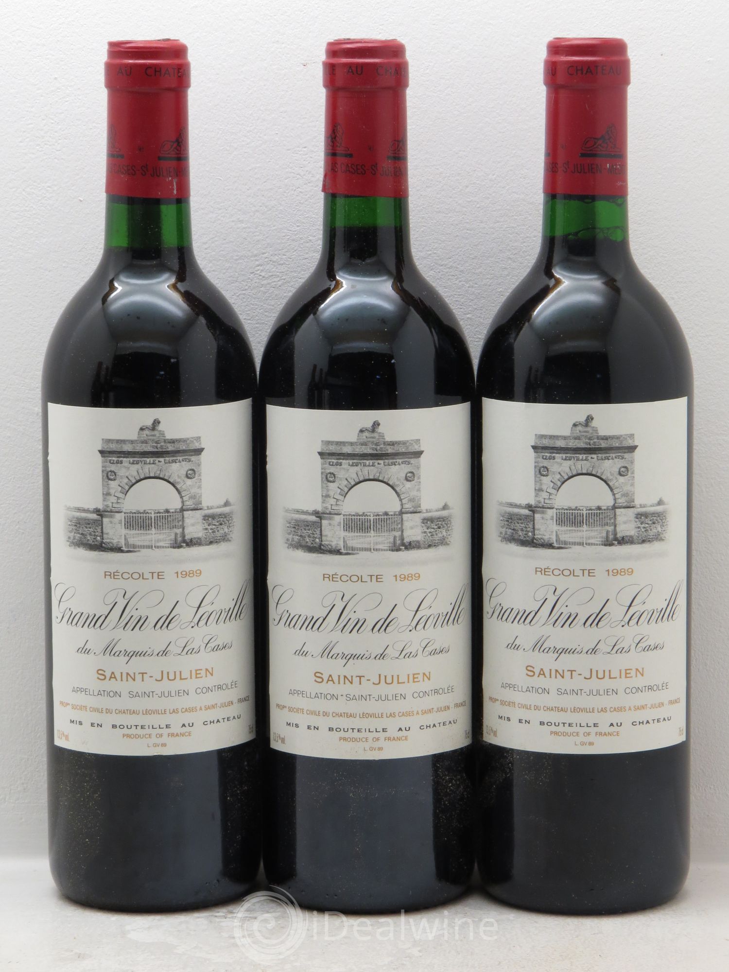 Château Léoville Las Cases 2ème Grand Cru Classé 1989 - Lot de 12 bouteilles - 3