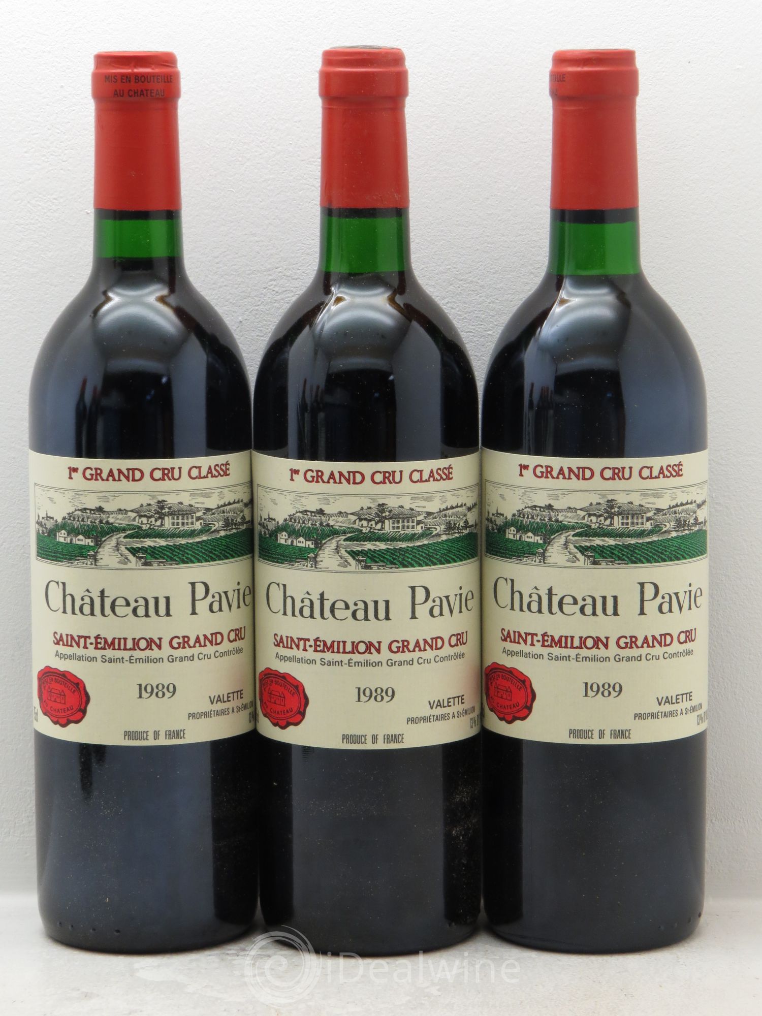 Château Pavie 1er Grand Cru Classé A 1989 - Lot de 12 bouteilles - 3