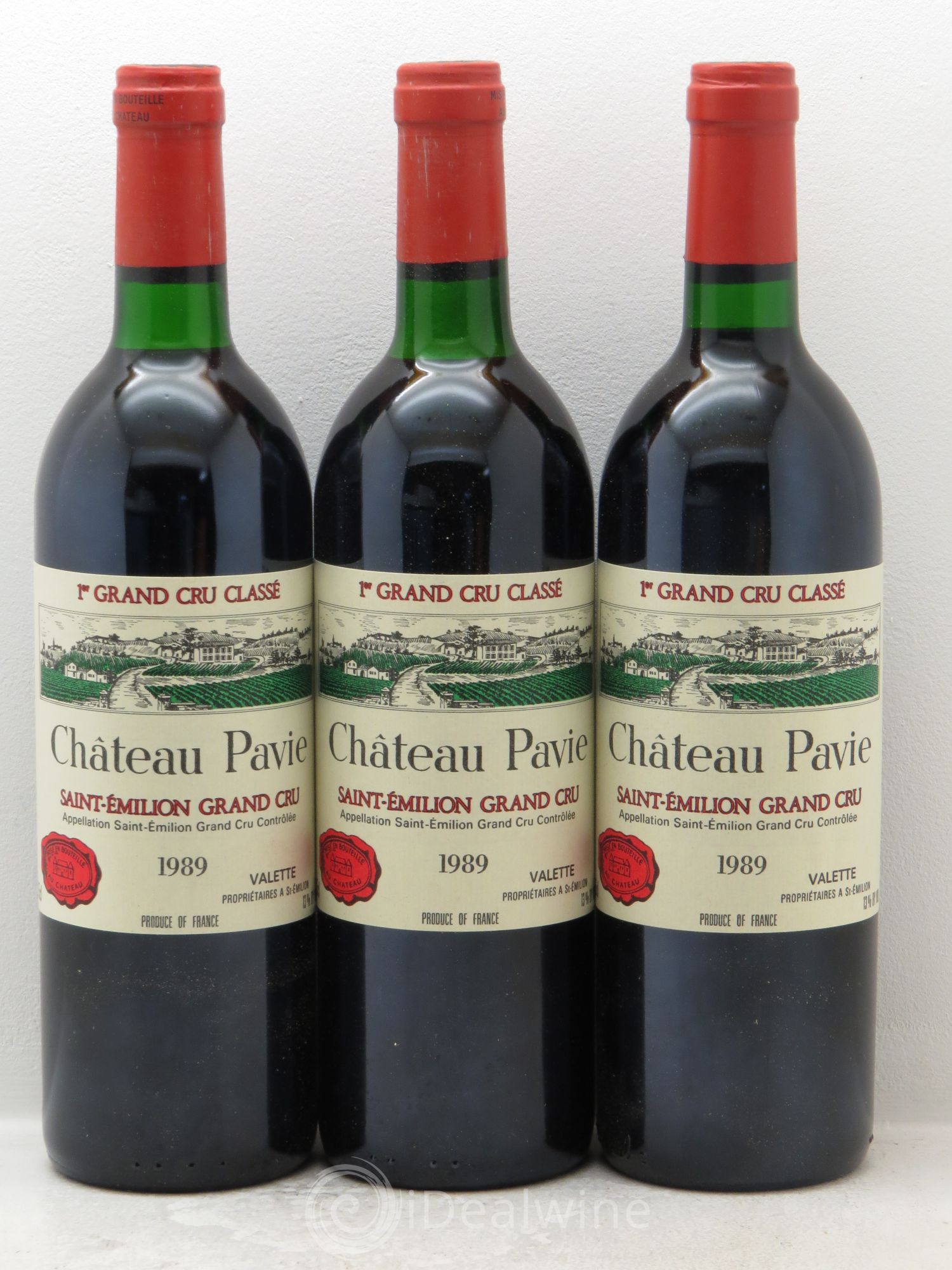Château Pavie 1er Grand Cru Classé A 1989 - Lot de 12 bouteilles - 4