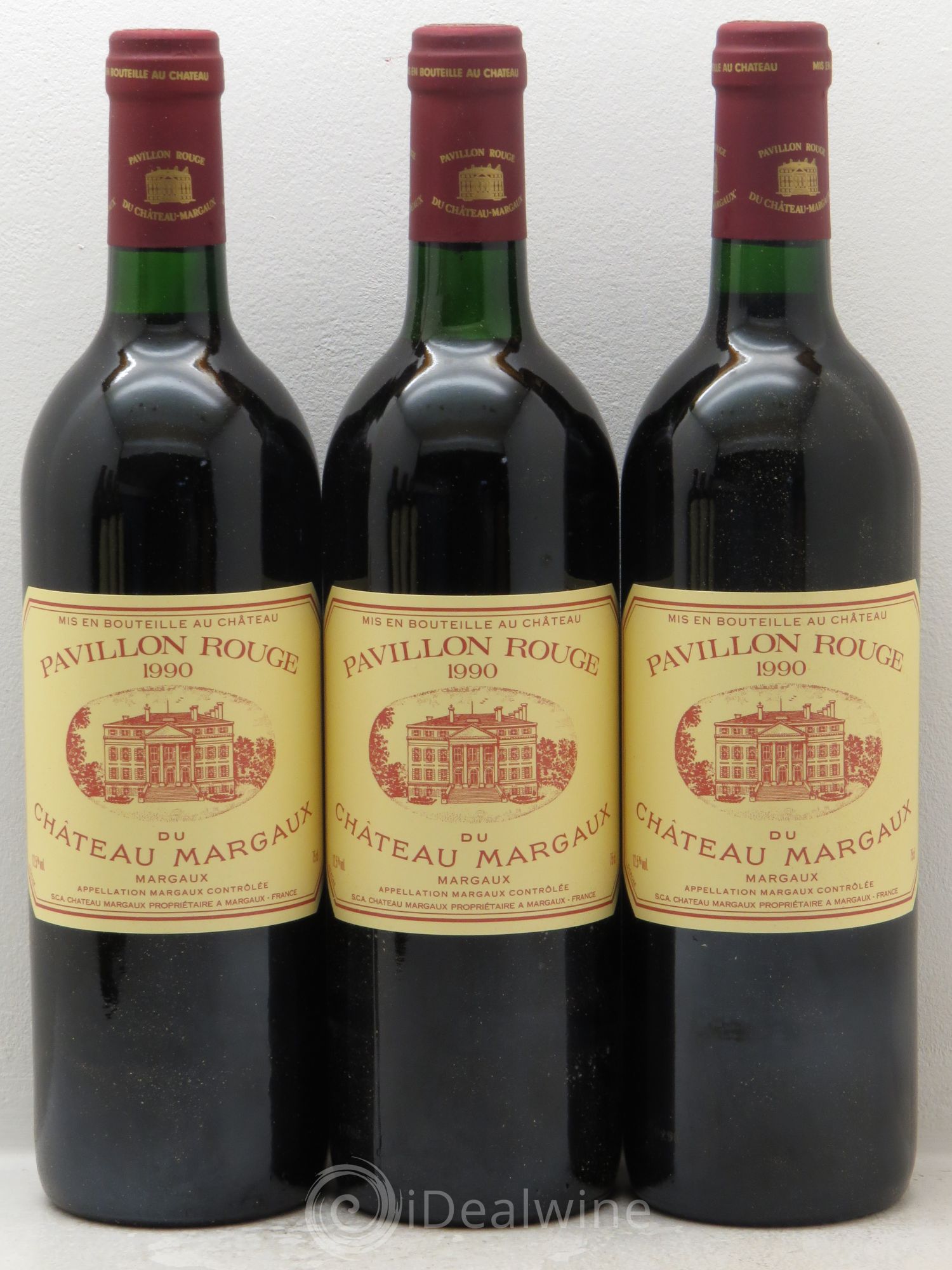 Pavillon Rouge du Château Margaux Second Vin 1990 - Lot de 12 bouteilles - 3