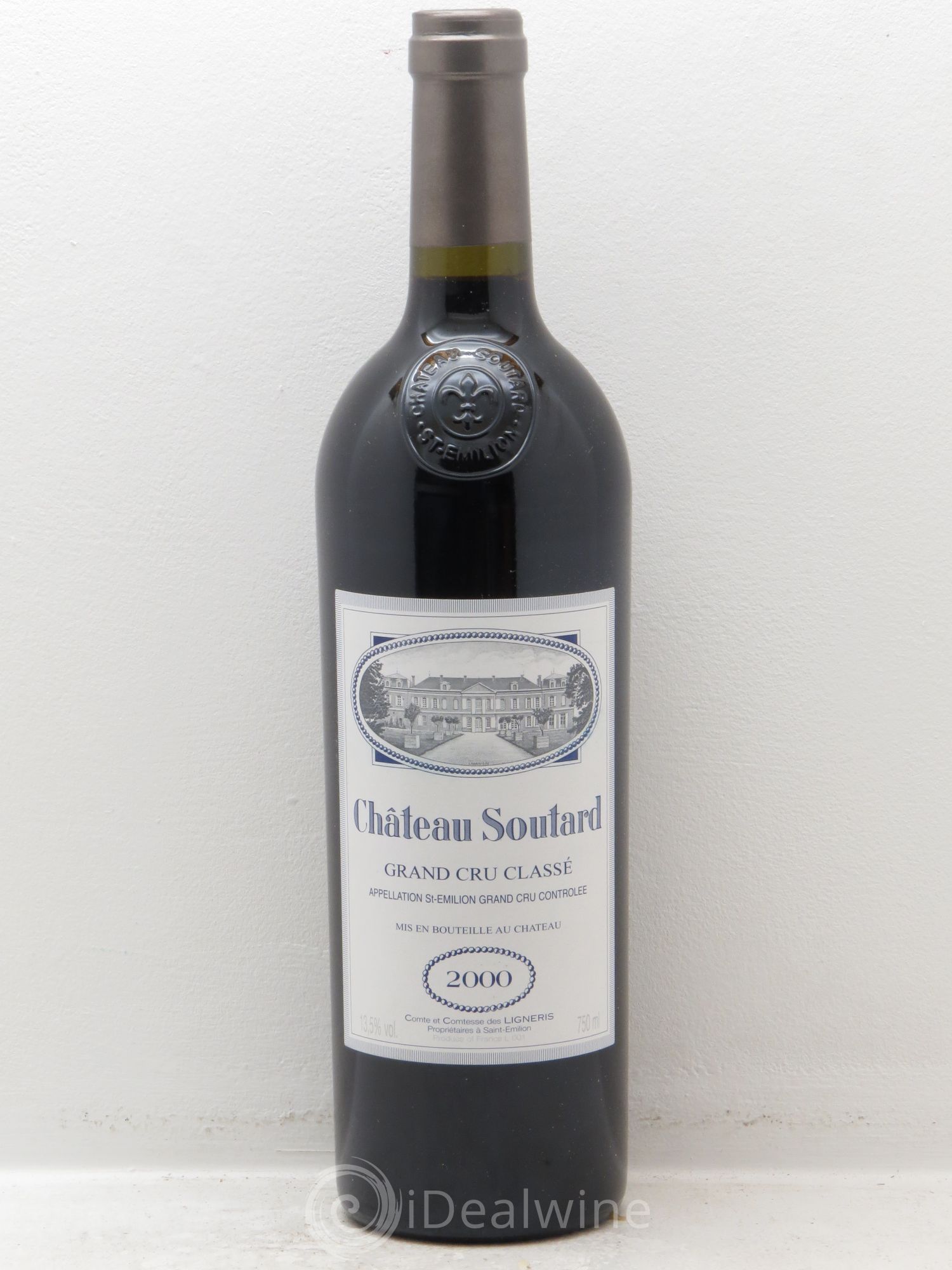 Château Soutard Grand Cru Classé 2000 - Lot de 12 bouteilles - 0