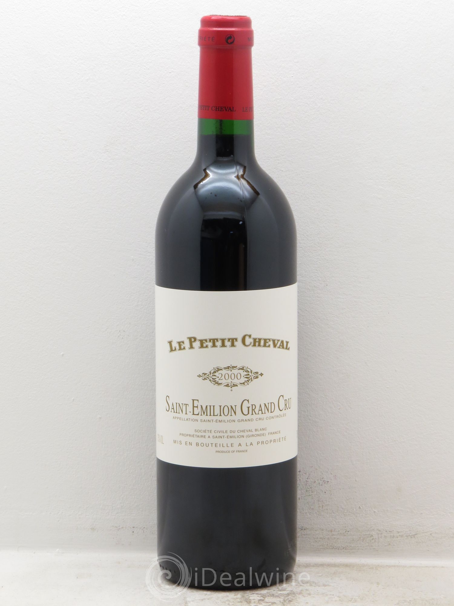 Le Petit Cheval Second Vin 2000 - Lot de 1 bouteille - 0