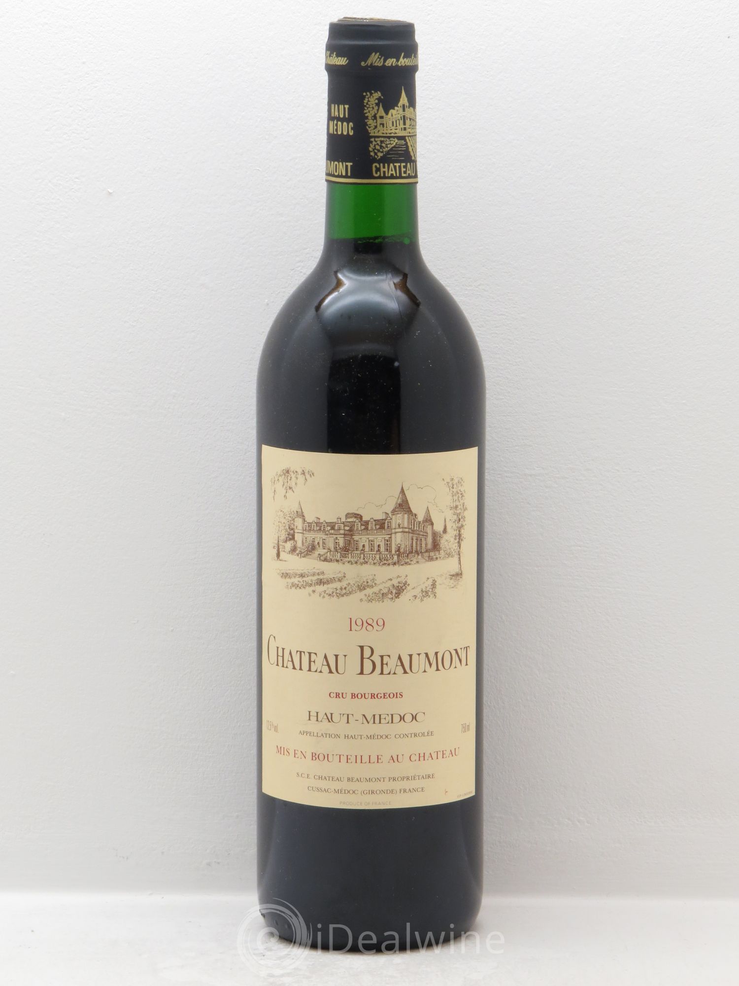 Château Beaumont Cru Bourgeois 1989 - Lot de 6 bouteilles - 0