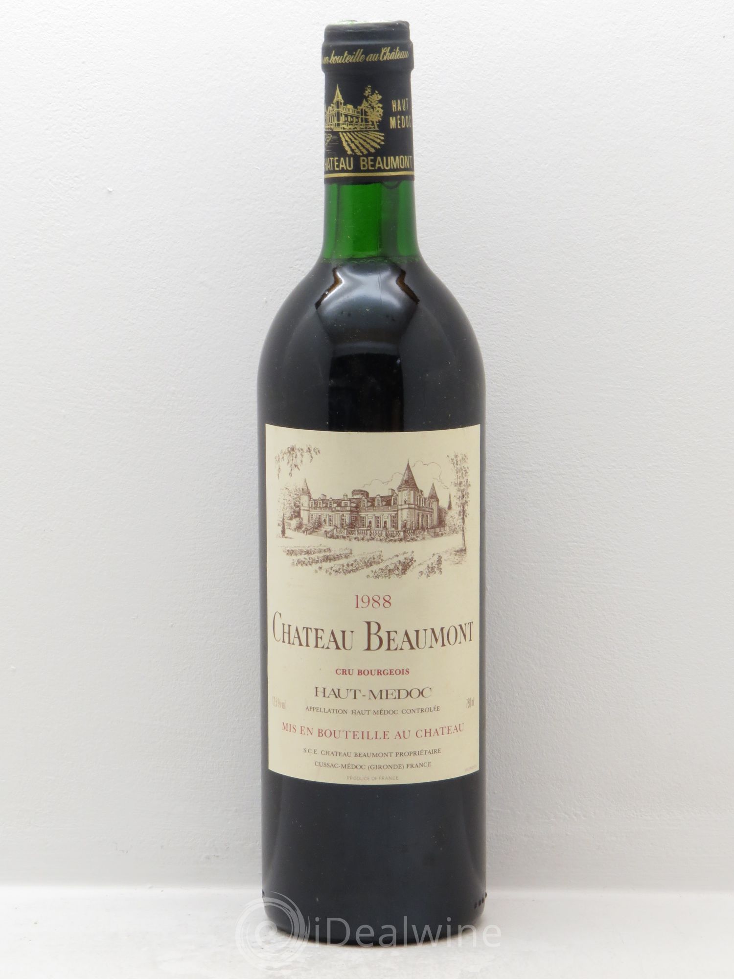 Château Beaumont Cru Bourgeois 1988 - Lot de 6 bouteilles - 0