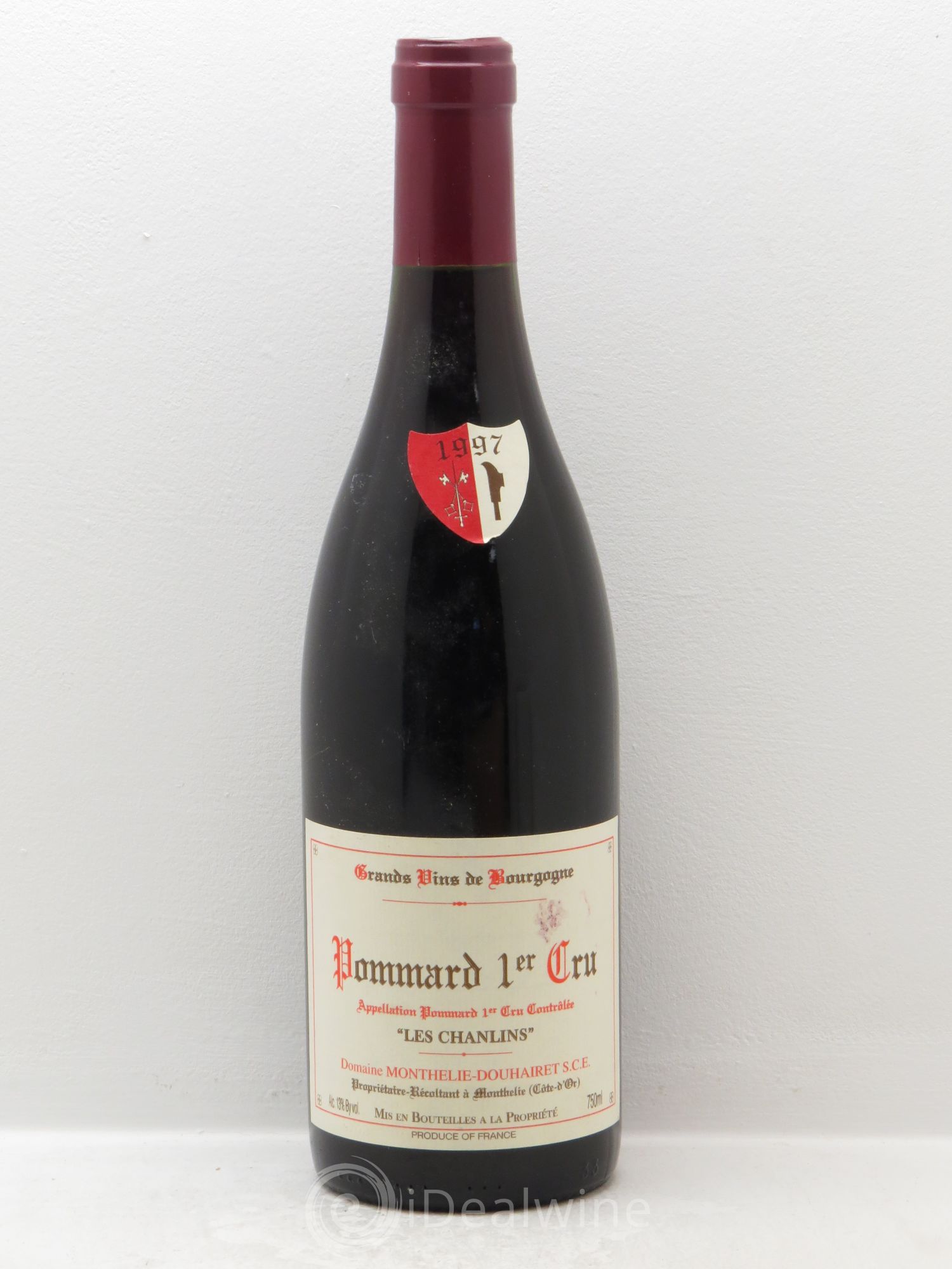 Pommard 1er Cru Domaine Monthélie-Douhairet 1997 - Posten von 1 Flasche - 0