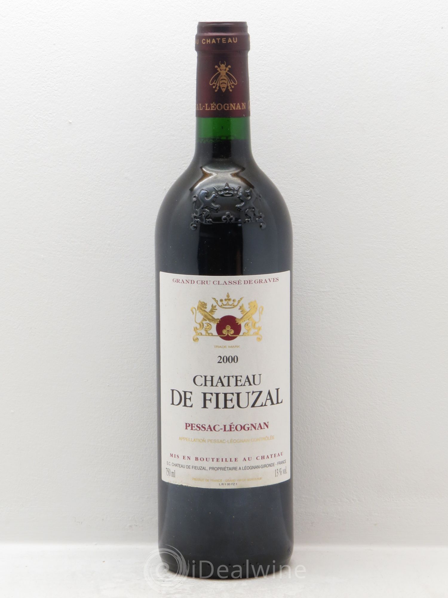 Château de Fieuzal Cru Classé de Graves 2000 - Lot de 12 bouteilles - 0