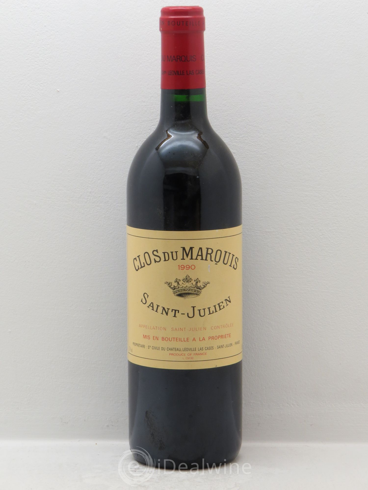 Clos du Marquis 1990 - Lot de 12 bouteilles - 0