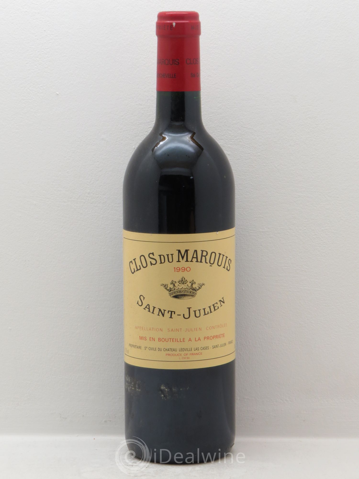 Clos du Marquis 1990 - Lot de 1 bouteille - 0
