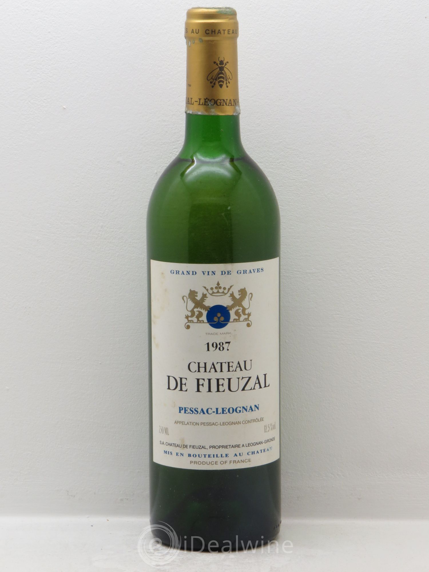 Château de Fieuzal 1987 - Lot de 12 bouteilles - 0