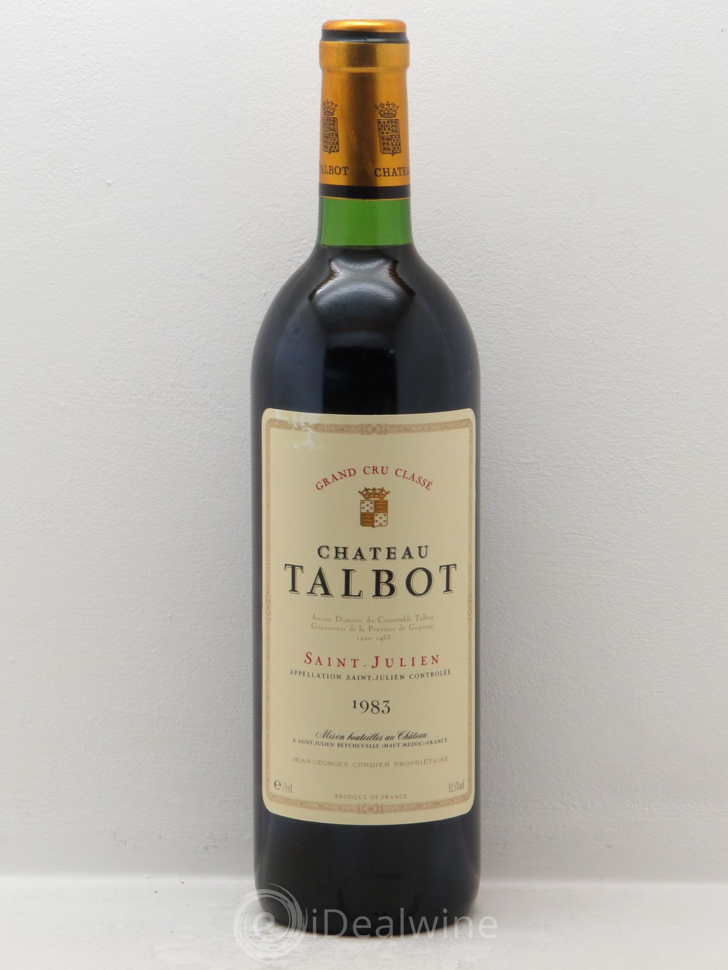 Château Talbot 4ème Grand Cru Classé 1983 - Lot de 6 bouteilles - 0