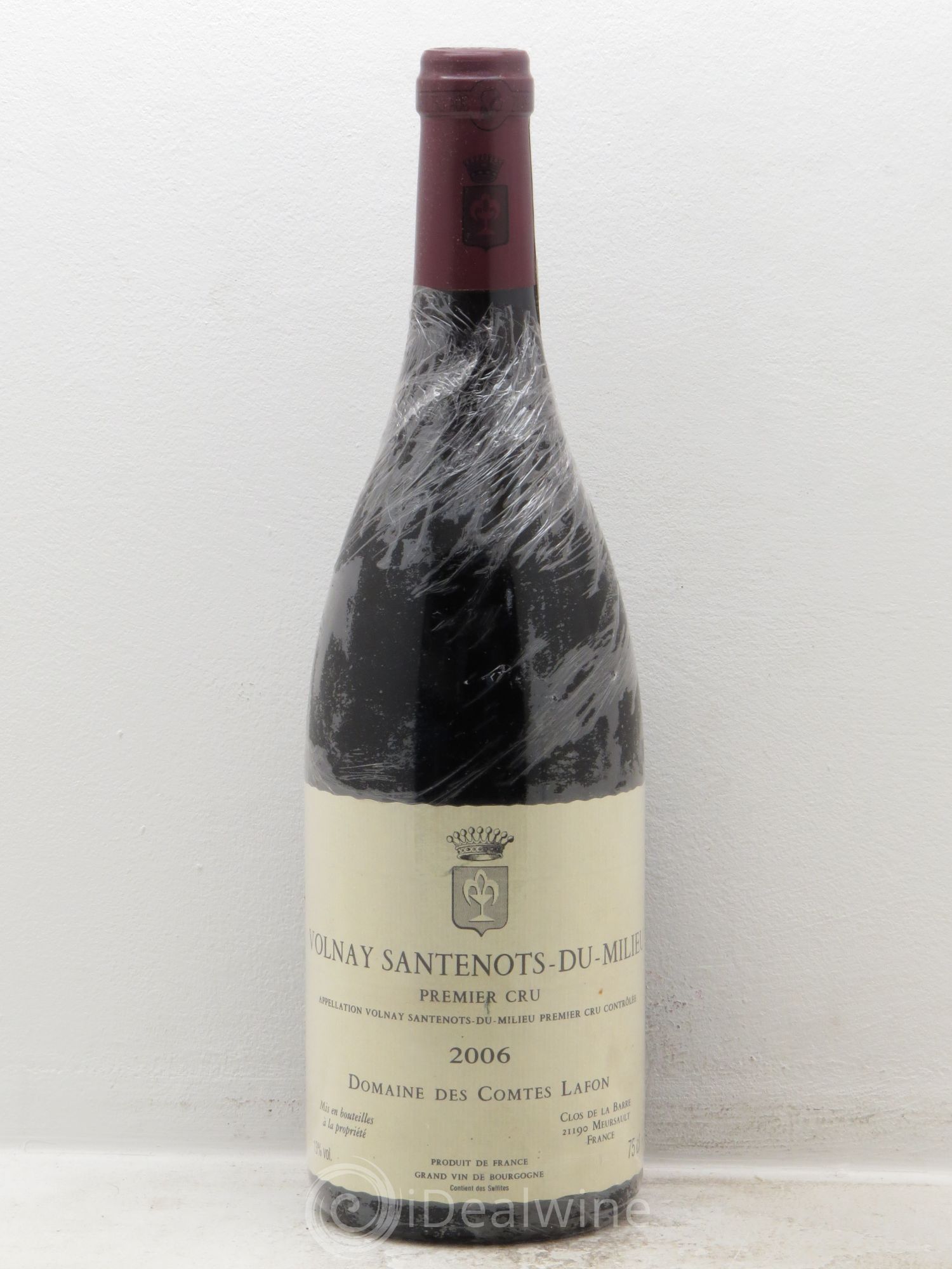 Volnay 1er Cru Santenots du Milieu Comtes Lafon (Domaine des) 2006 - Lot de 1 bouteille - 0