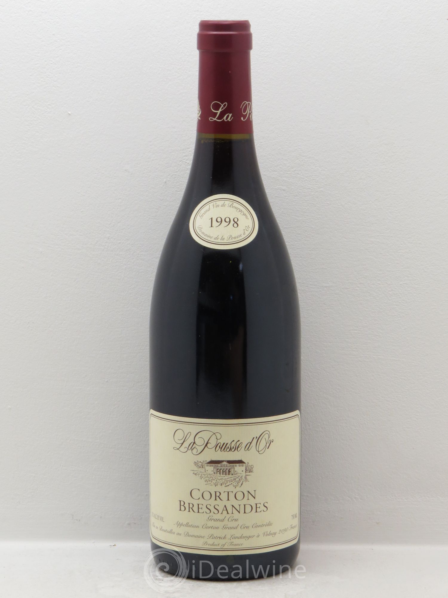 Corton Grand Cru Bressandes La Pousse d'Or (Domaine de) 1998 - Lot de 1 bouteille - 0
