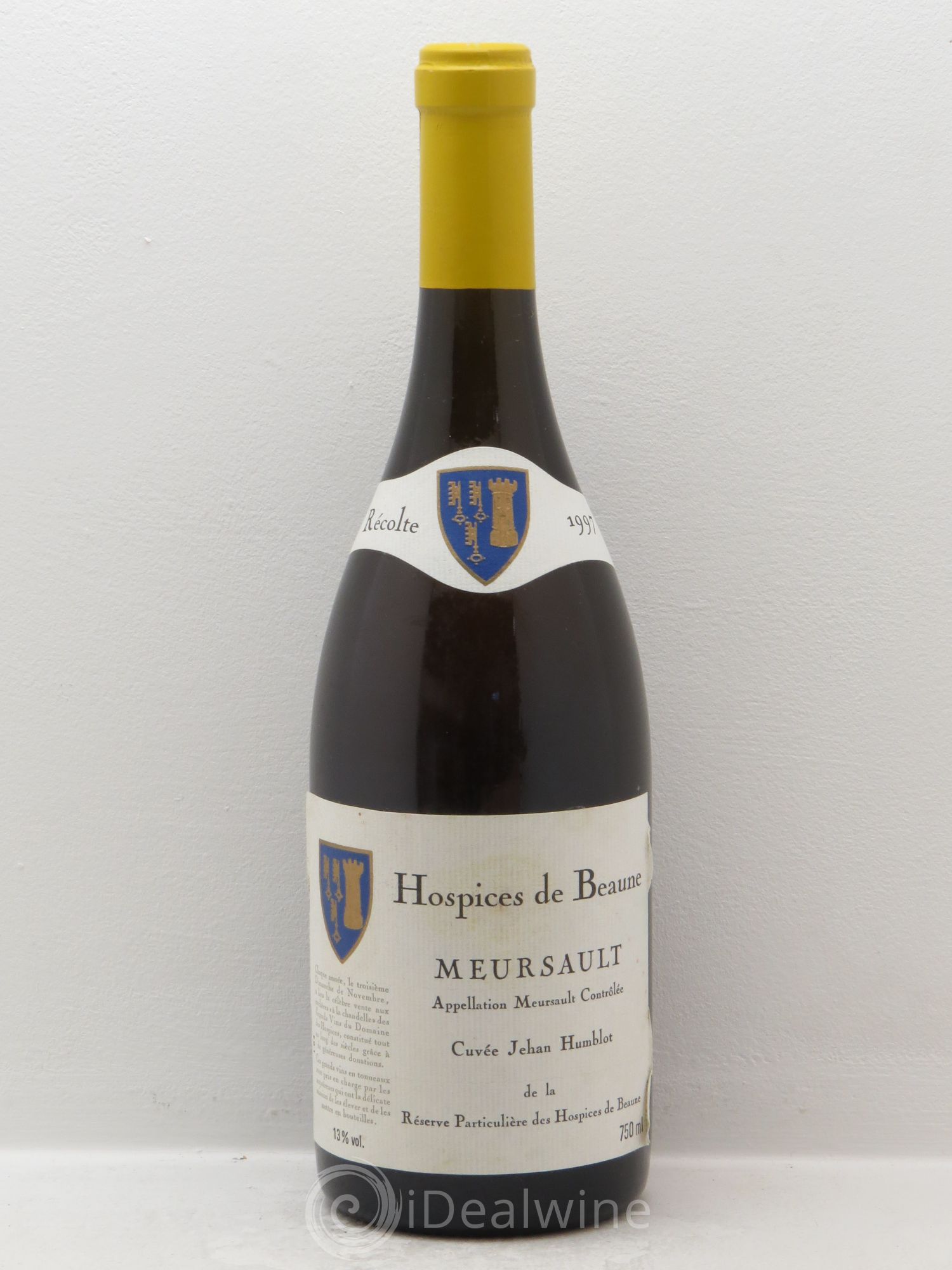 Meursault Jehan Humblot 1997 - Posten von 1 Flasche - 0