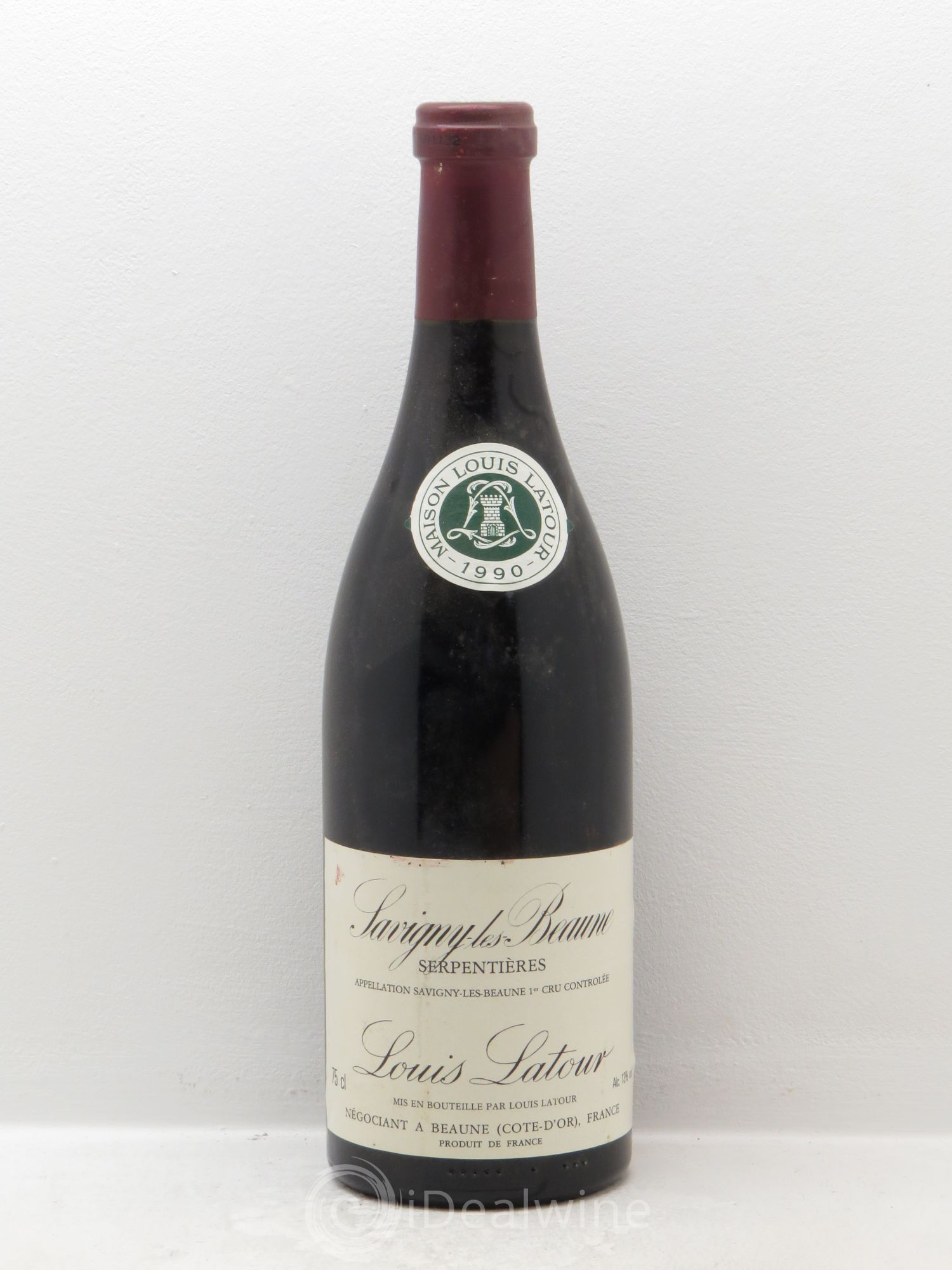 Savigny-lès-Beaune 1er Cru Domaine Louis Latour 1990 - Lot de 1 bouteille - 0