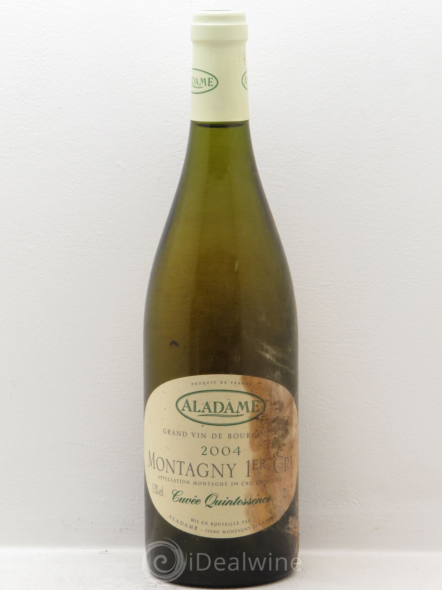 Montagny 1er Cru Aladame Cuvée Quintessence 2004 - Posten von 6 Flaschen - 0