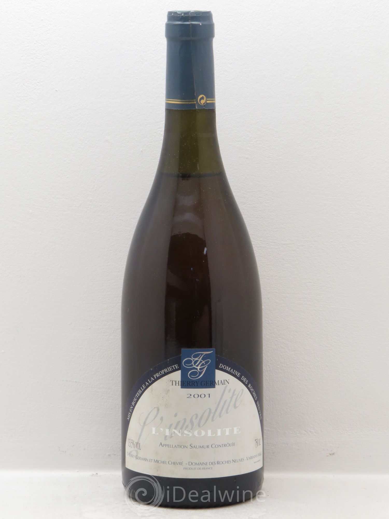 Saumur Insolite Domaine des Roches Neuves - Thierry Germain 2001 - Lot de 6 bouteilles - 0