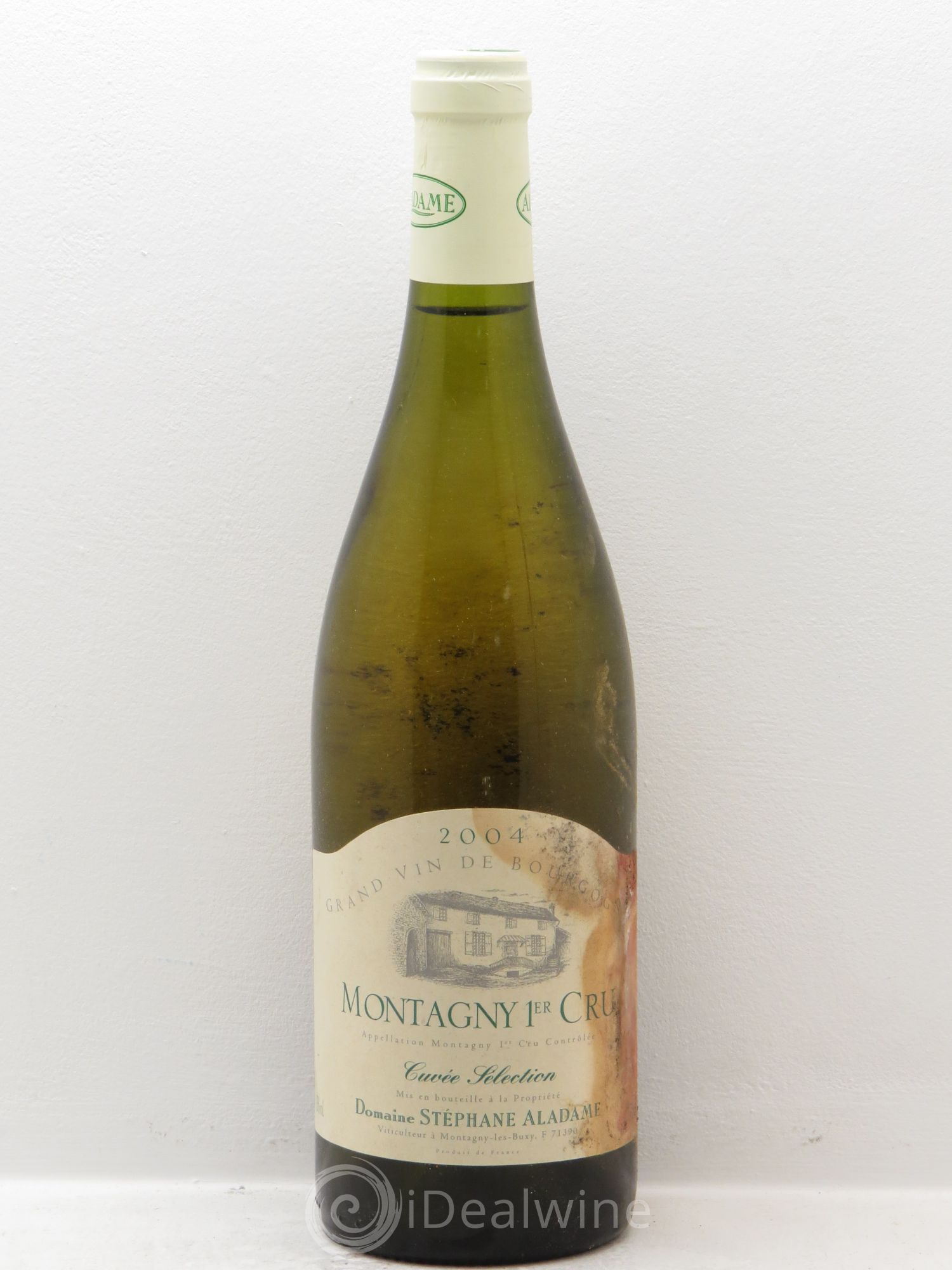 Montagny 1er Cru Aladame Cuvée Sélection 2004 - Lot de 6 bouteilles - 0