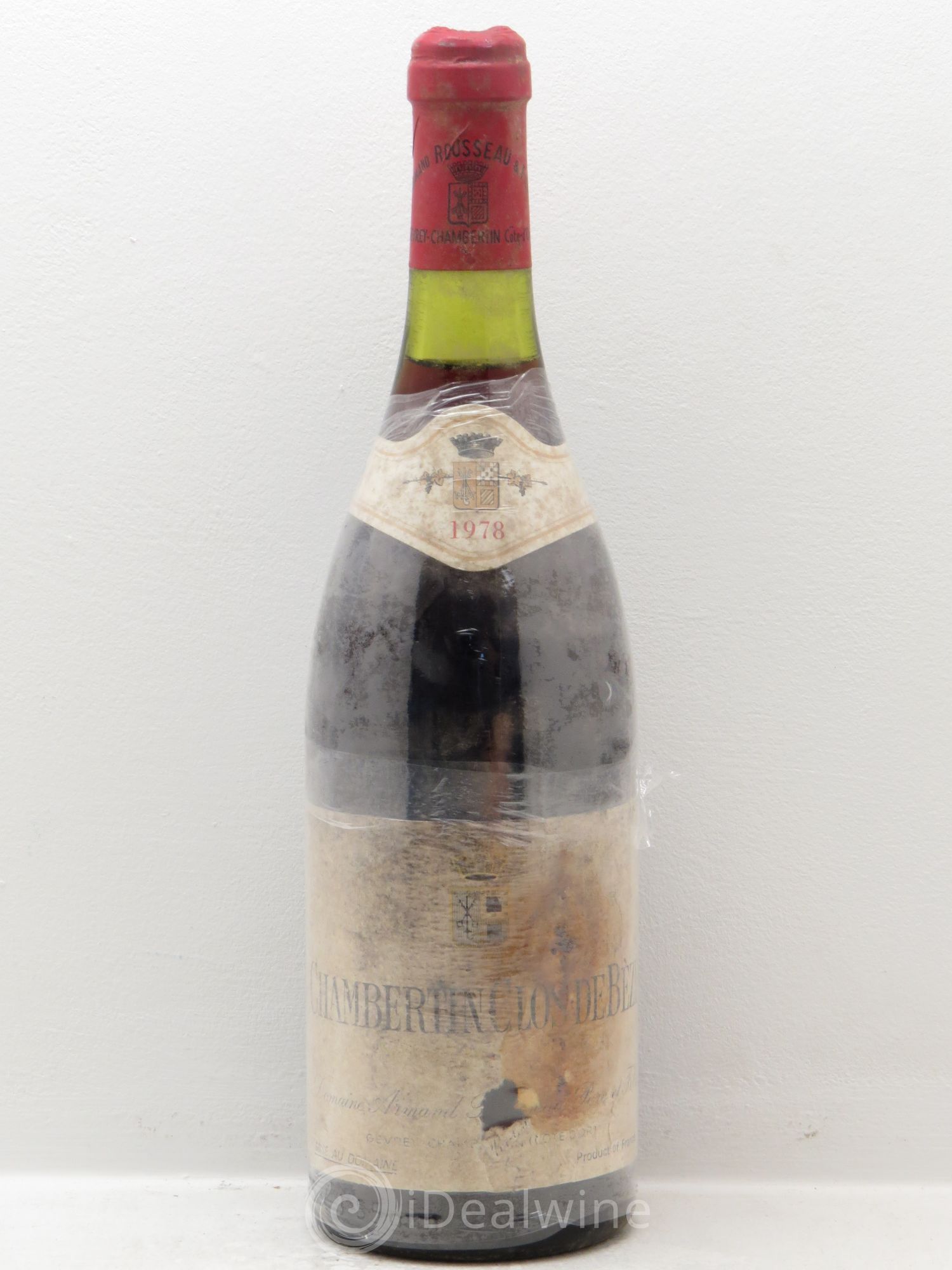 Chambertin Clos de Bèze Grand Cru Armand Rousseau (Domaine) 1978 - Lot de 1 bouteille - 0