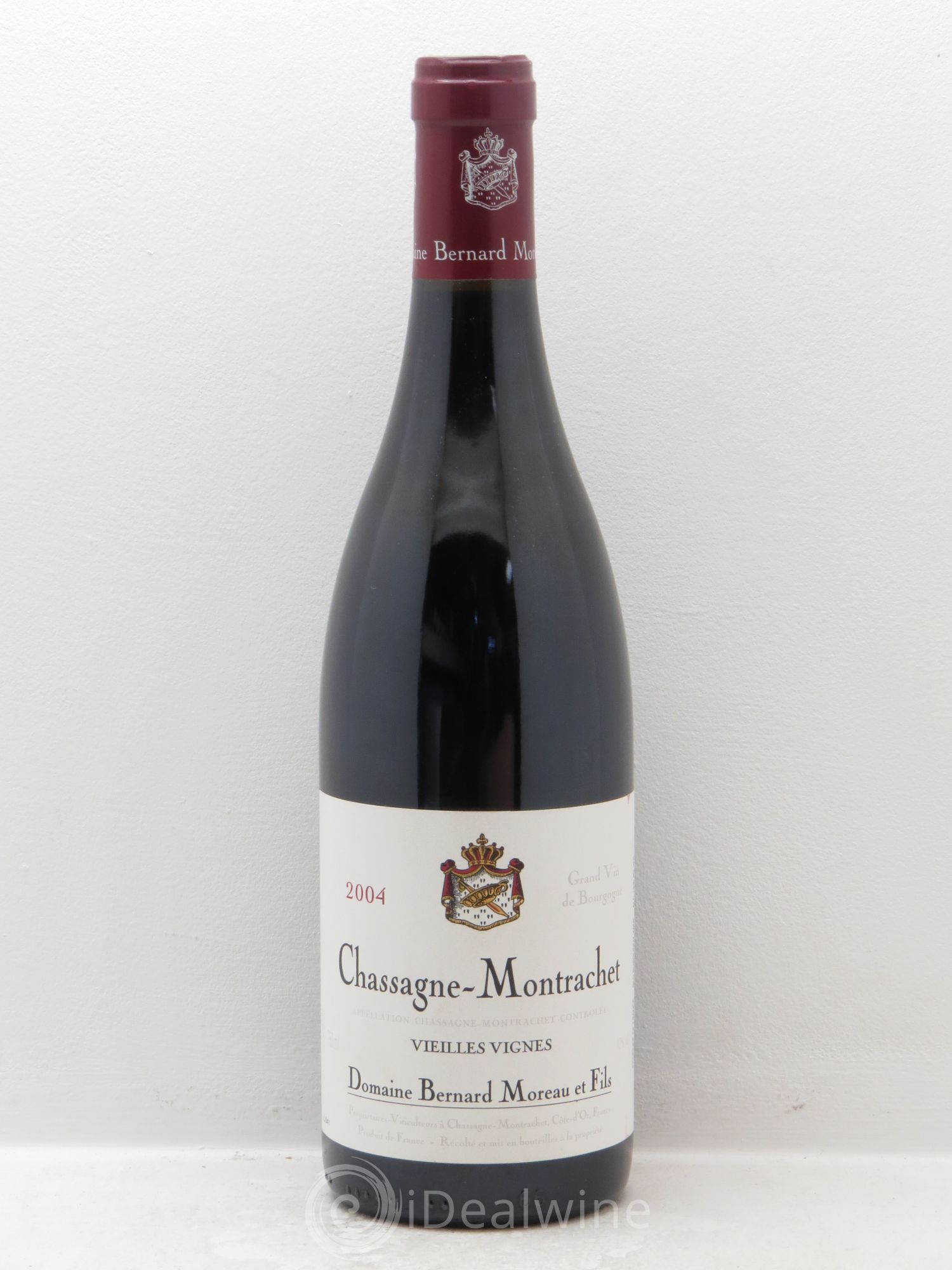 Chassagne-Montrachet Bernard Moreau Vieilles vignes 2004 - Posten von 1 Flasche - 0