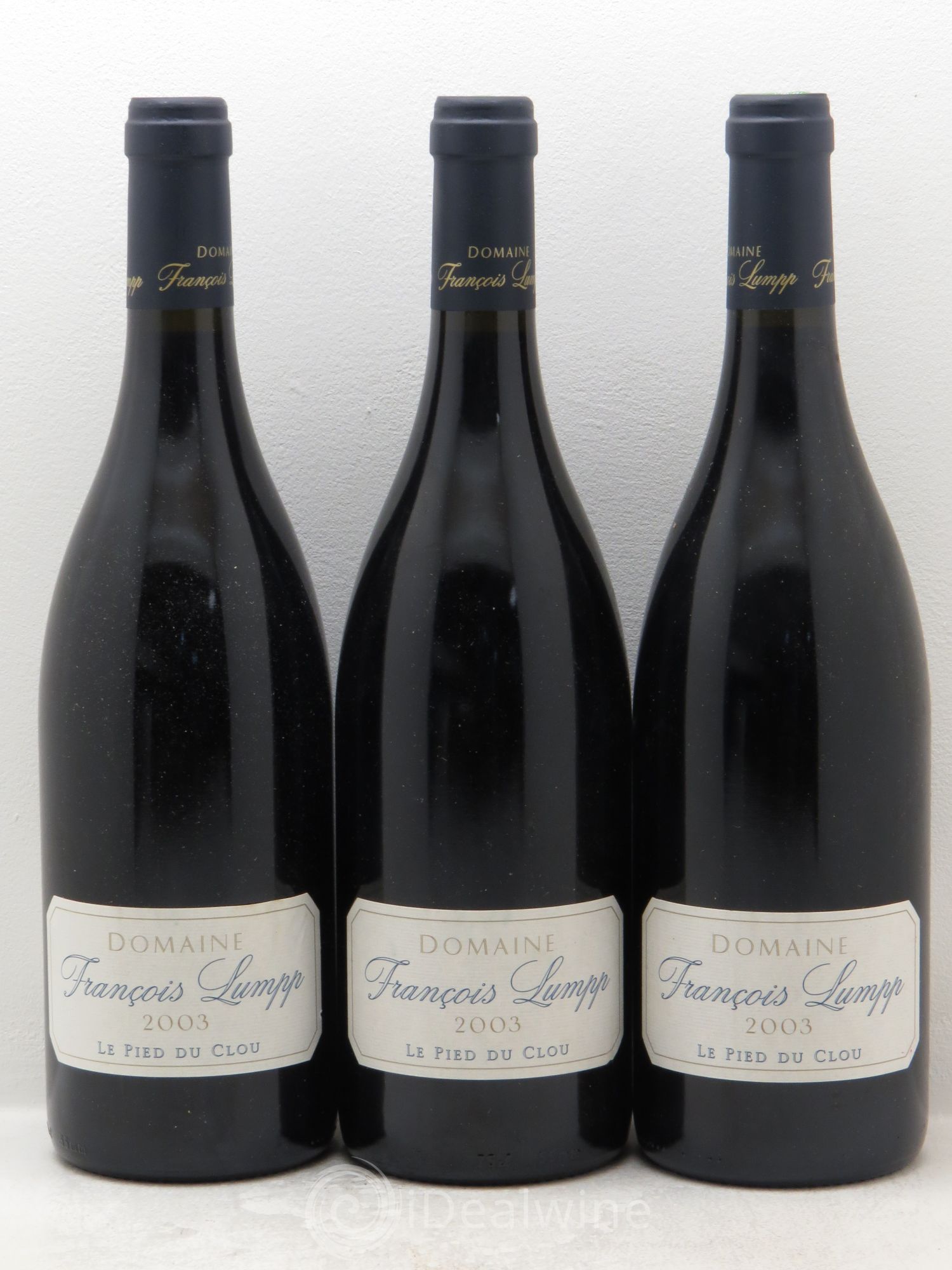 Givry Le pied du clos F.Lumpp 2003 - Posten von 3 Flaschen - 0