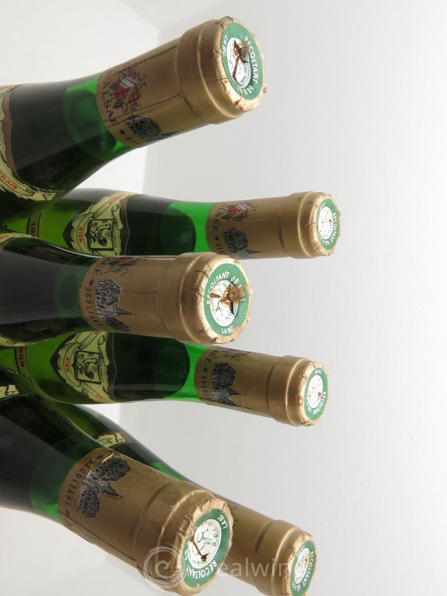 Gewurztraminer Vendanges Tardives Zinnkoepflé Henri Fleck 1989 - Lotto di 6 bottiglie - 1