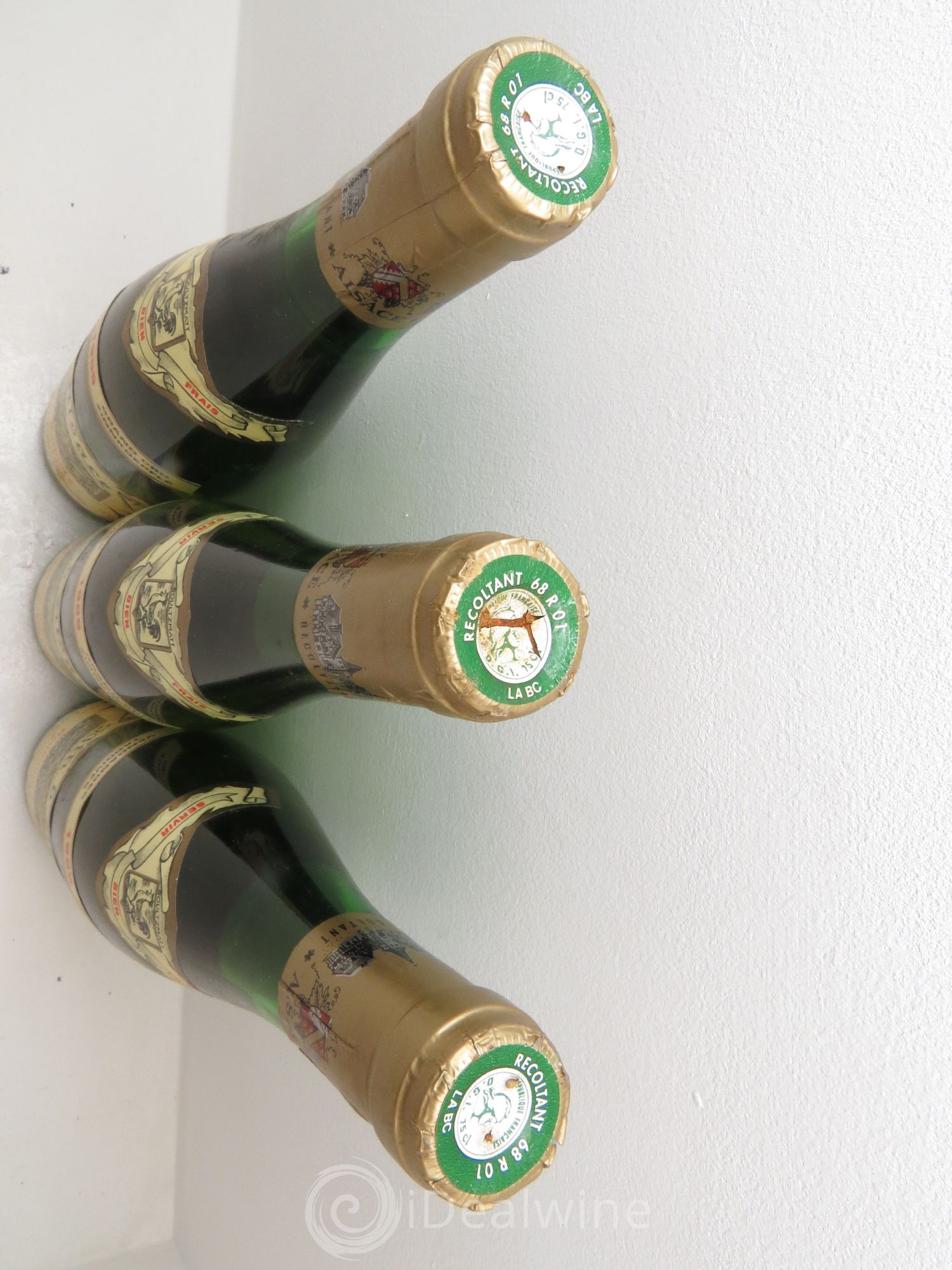 Gewurztraminer Vendanges Tardives Zinnkoepflé Henri Fleck 1989 - Lotto di 3 bottiglie - 1