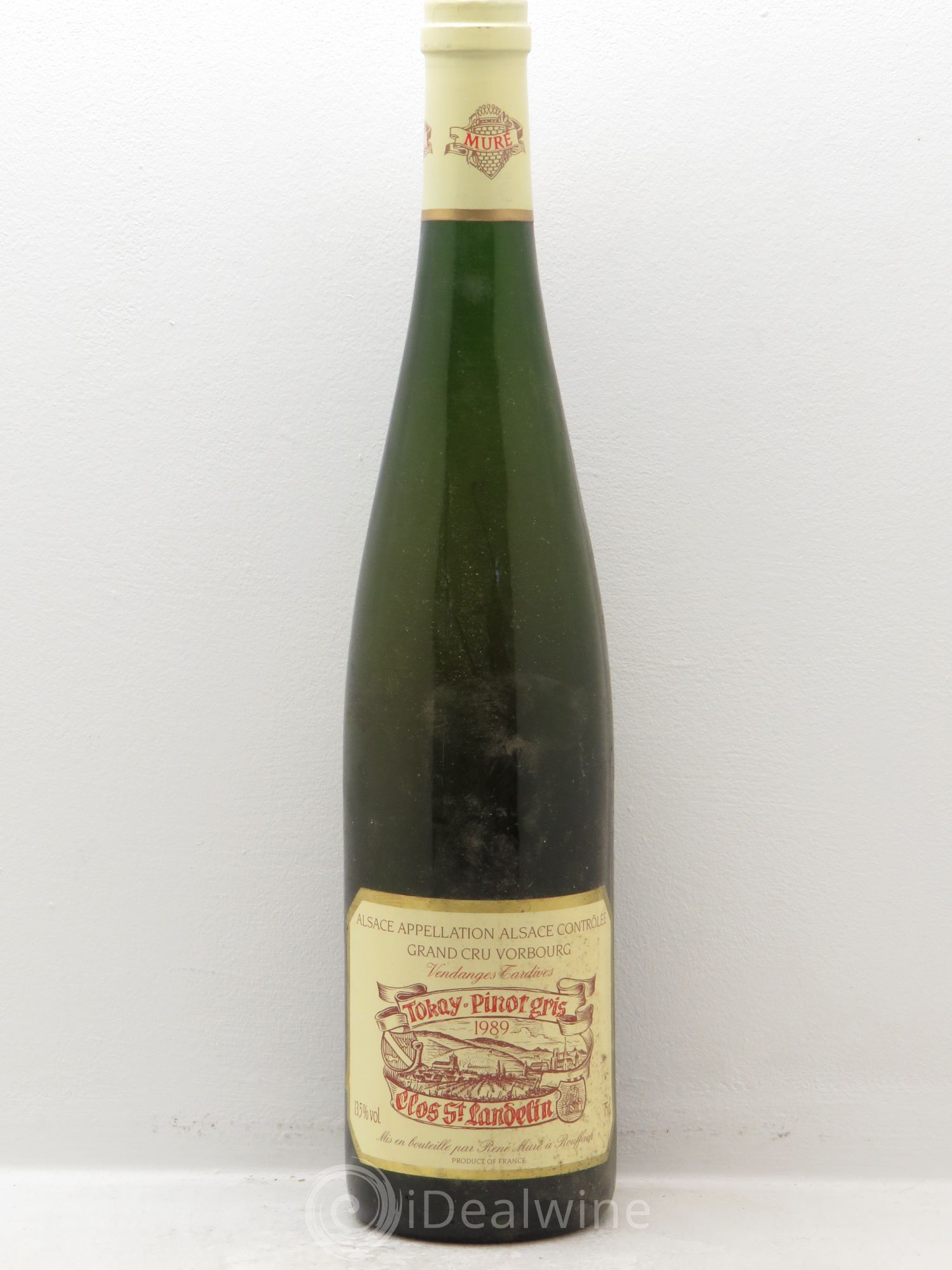 Pinot Gris (Tokay) Vendanges Tardives Vorbourg Clos Saint Landelin R.Muré 1989 - Lotto di 6 bottiglie - 0