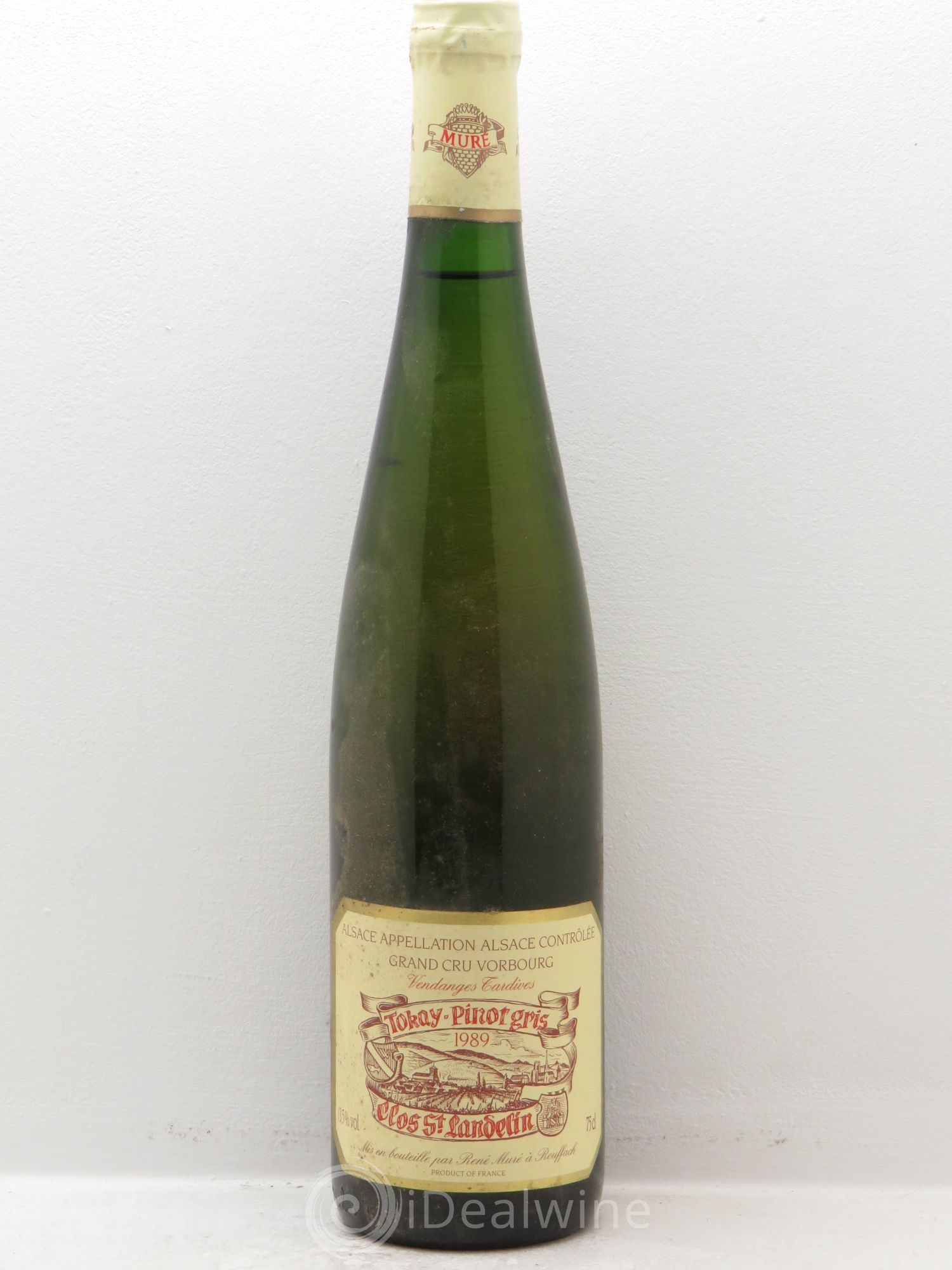 Pinot Gris (Tokay) Vendanges Tardives Vorbourg Clos Saint Landelin R.Muré 1989 - Lotto di 1 bottiglia - 0