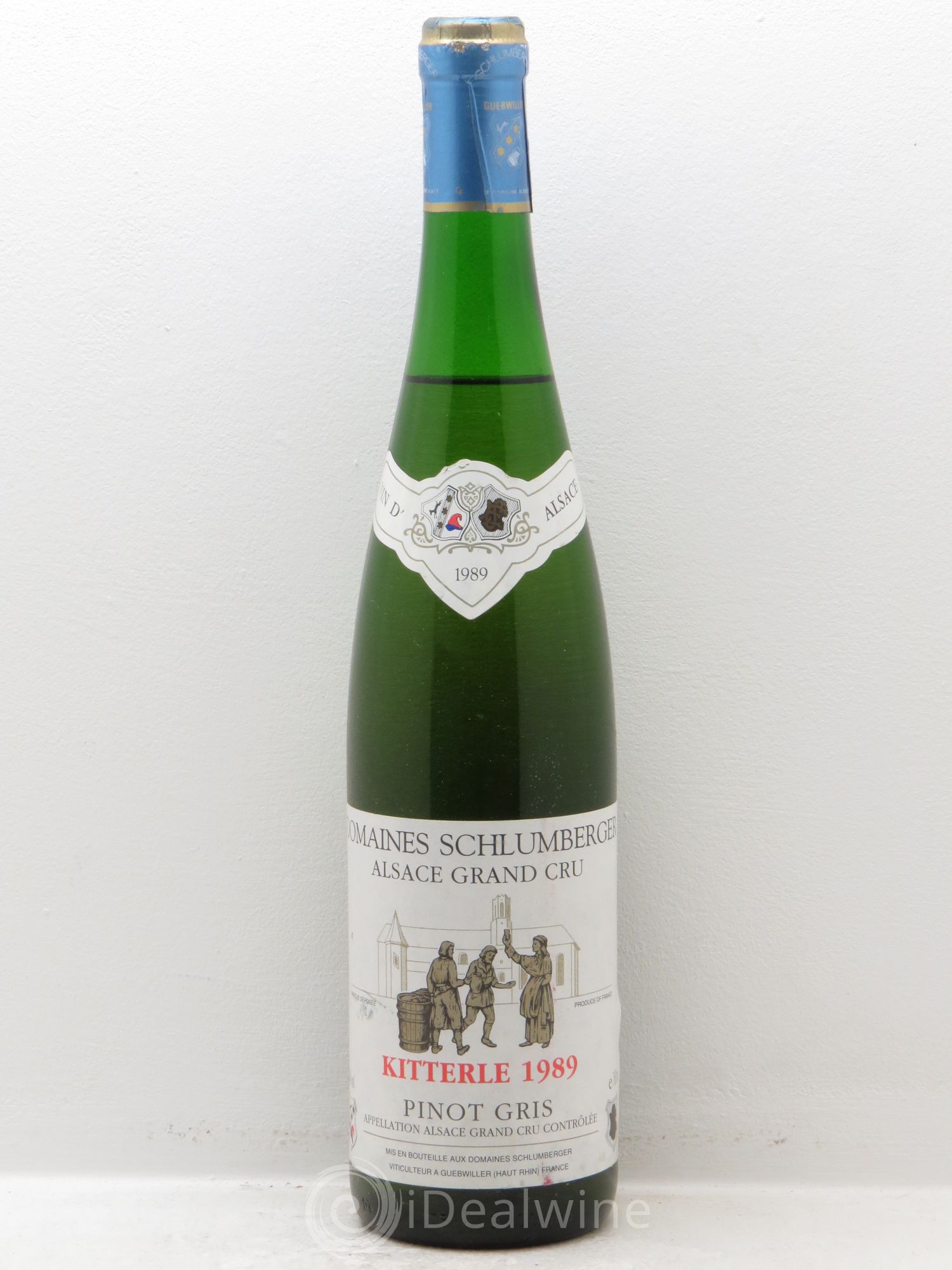 Pinot Gris (Tokay) Grand Cru Kitterle Grand Cru Schlumberger 1989 - Posten von 6 Flaschen - 0