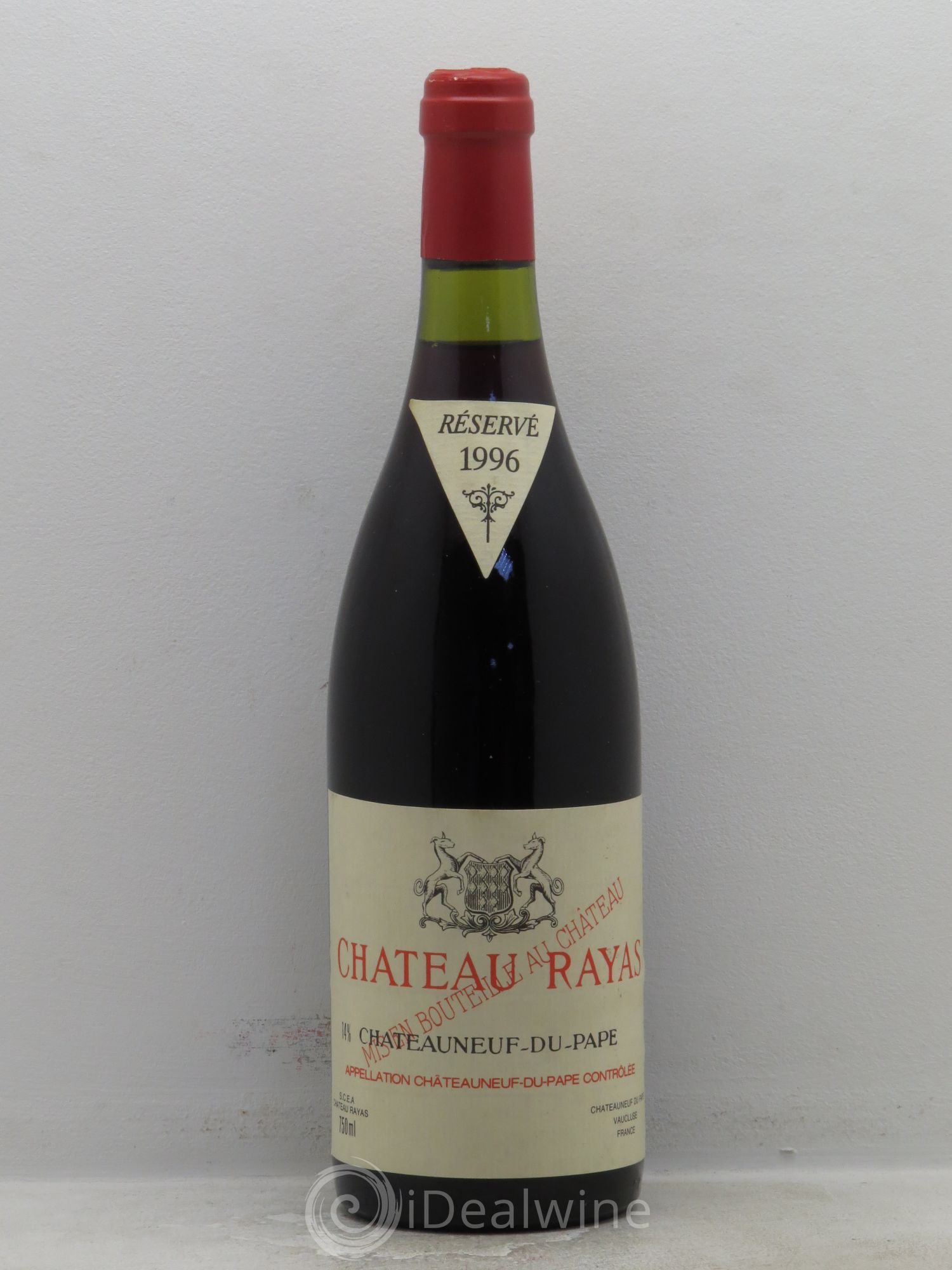 Châteauneuf-du-Pape Château Rayas Emmanuel Reynaud 1996 - Lot de 1 bouteille - 0