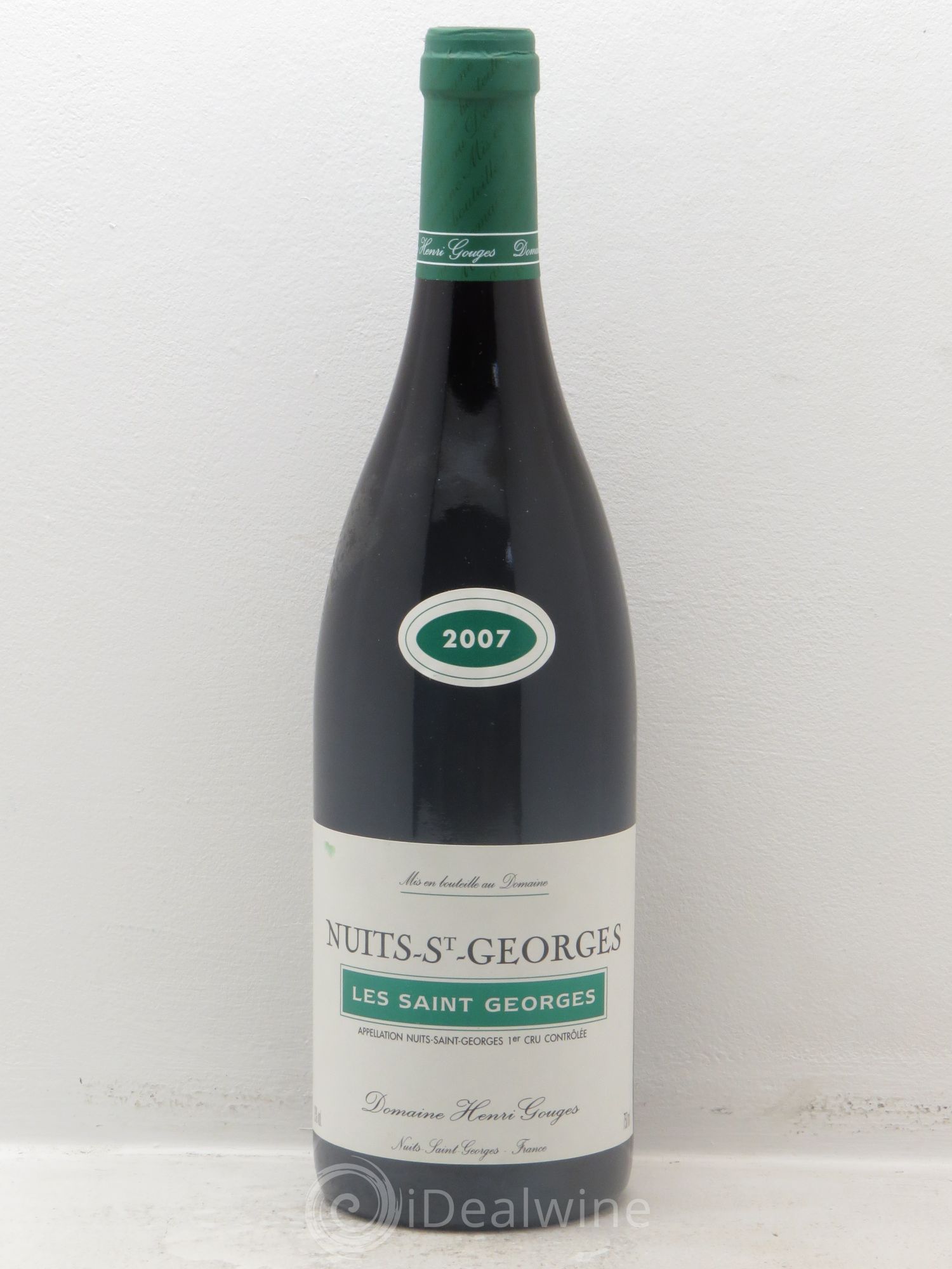 Nuits-Saint-Georges 1er Cru Les Saints Georges Henri Gouges 2007 - Posten von 1 Flasche - 0