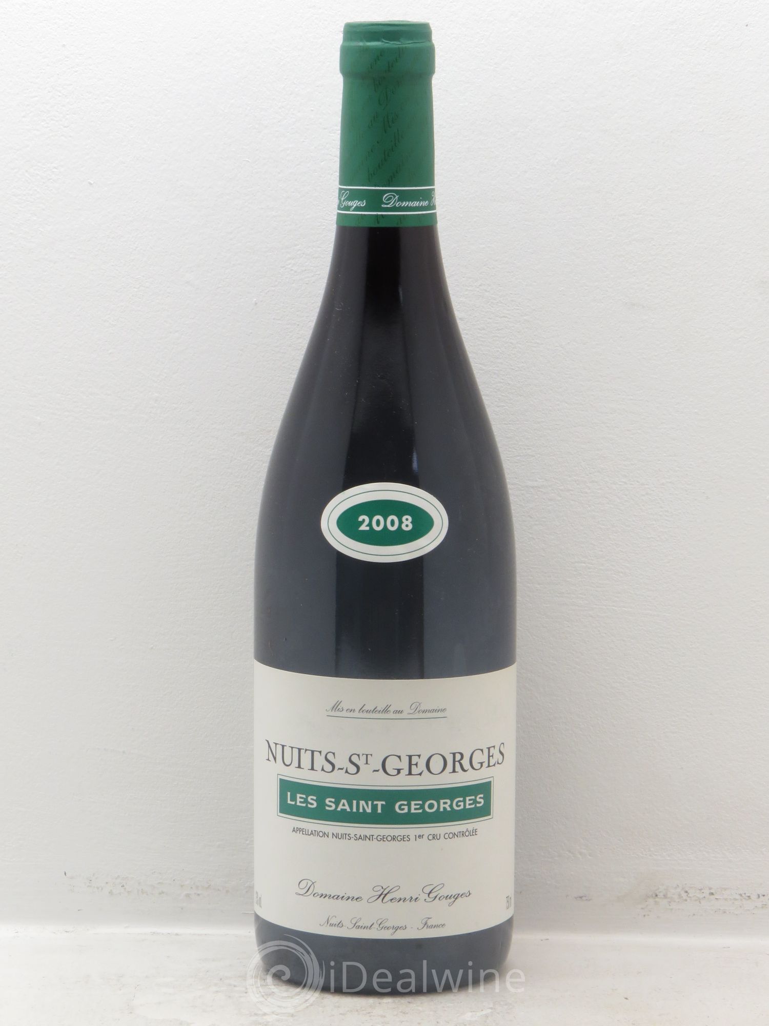 Nuits-Saint-Georges 1er Cru Les Saints Georges Henri Gouges 2008 - Lot de 1 bouteille - 0