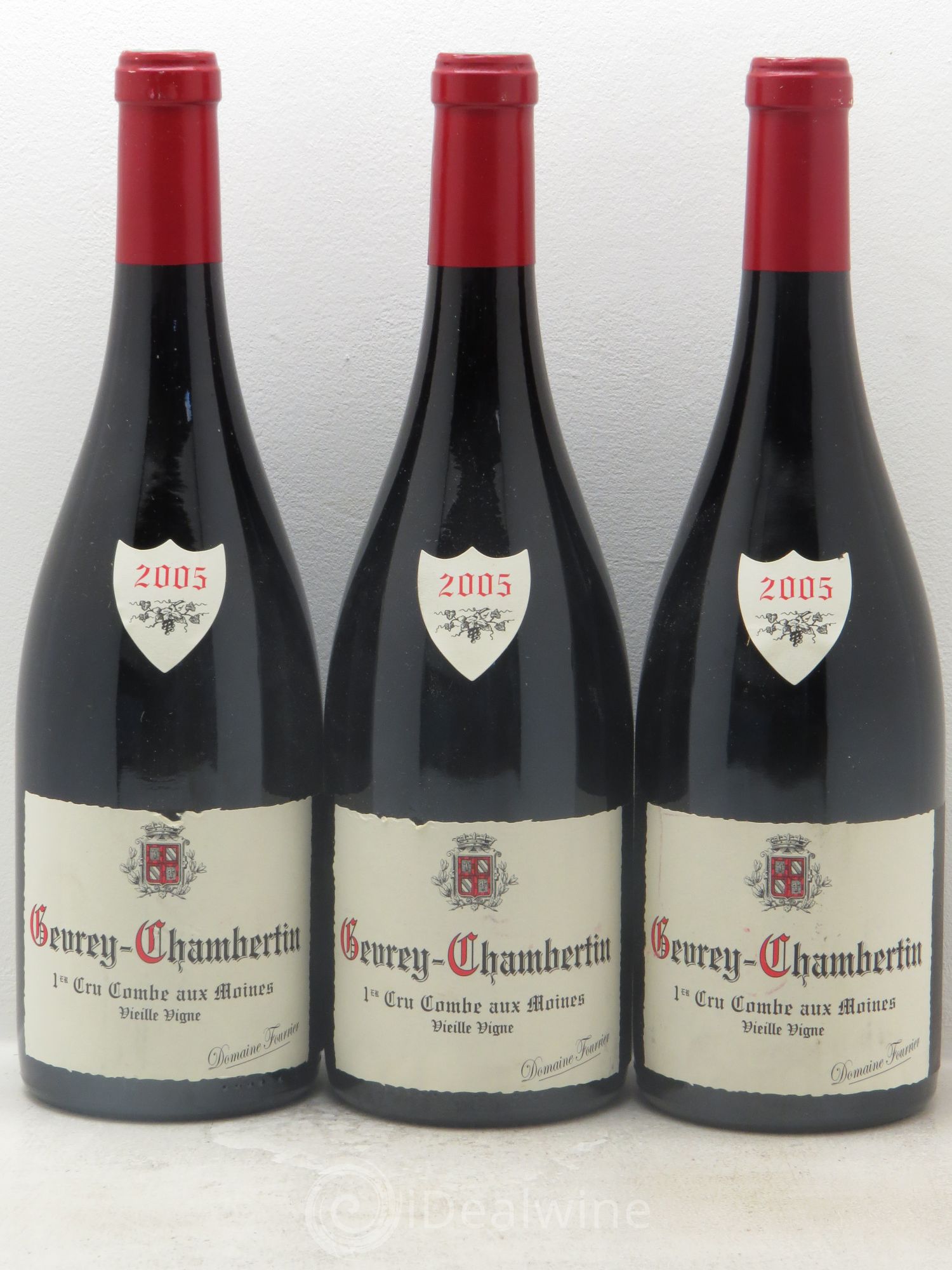 Gevrey-Chambertin 1er Cru Combe aux Moines Vieilles Vignes Fourrier (Domaine) 2005 - Lot de 3 bouteilles - 0